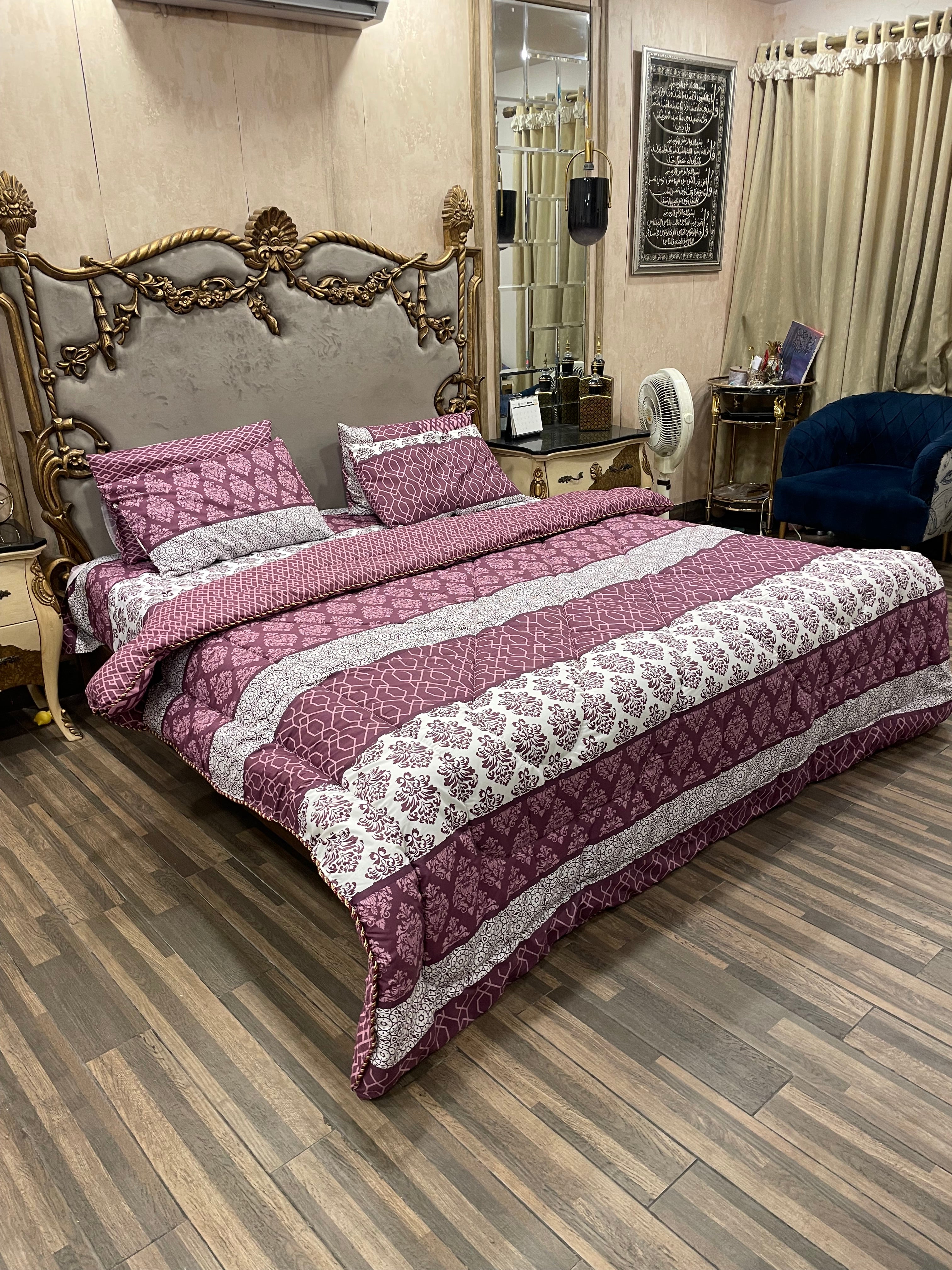 6️⃣ PC Pure Cotton RAZAI SET (Silconize polyester)