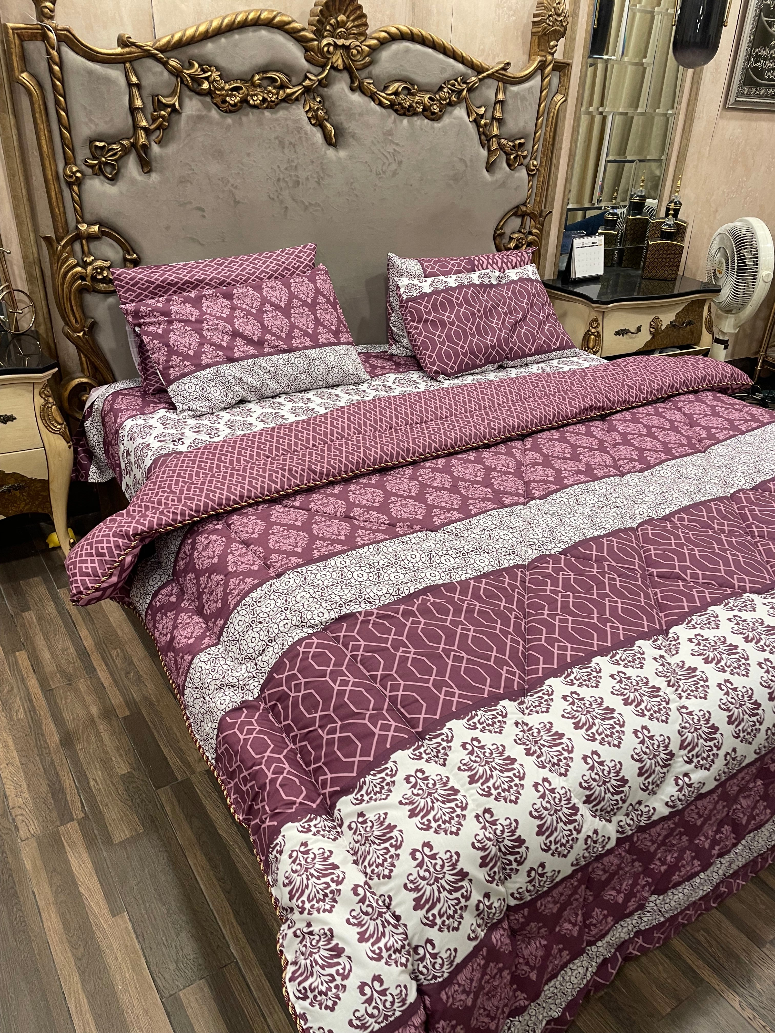 6️⃣ PC Pure Cotton RAZAI SET (Silconize polyester)