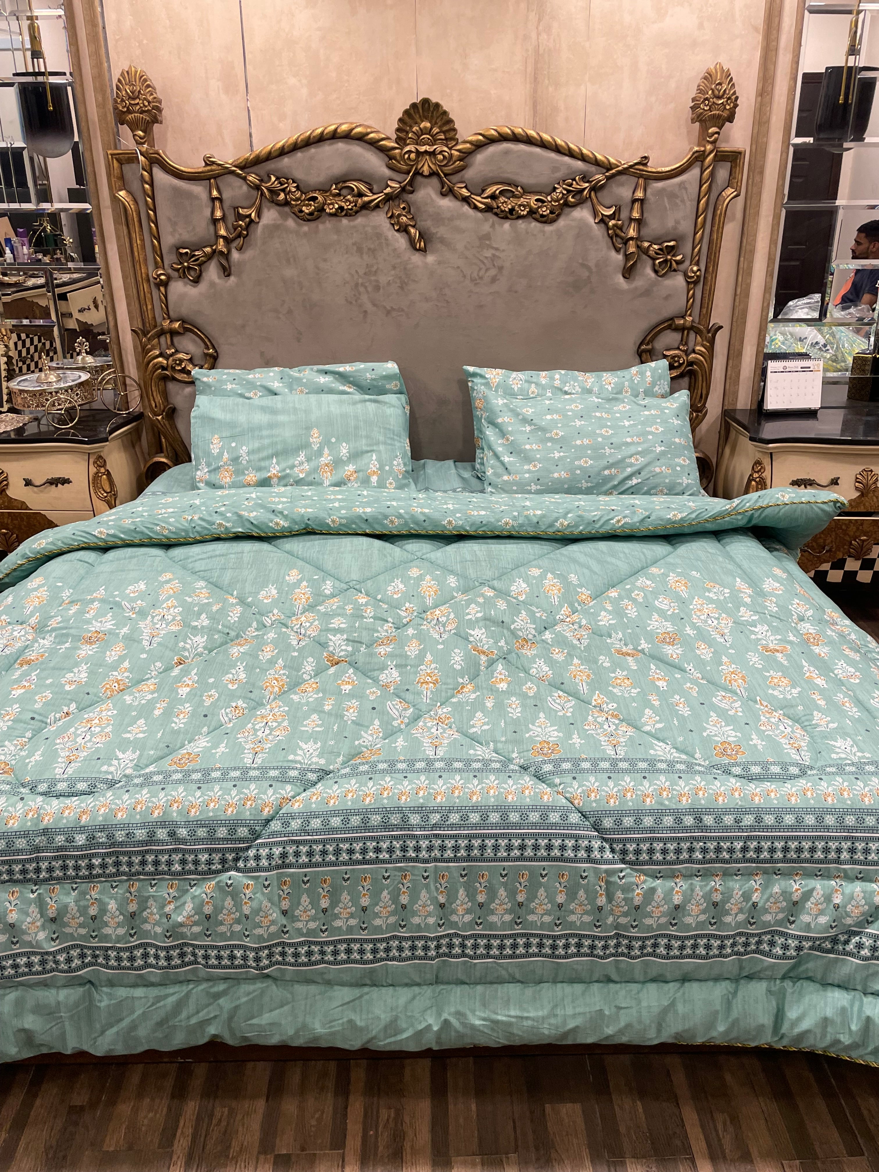 6️⃣ PC Pure Cotton RAZAI SET (Silconize polyester)