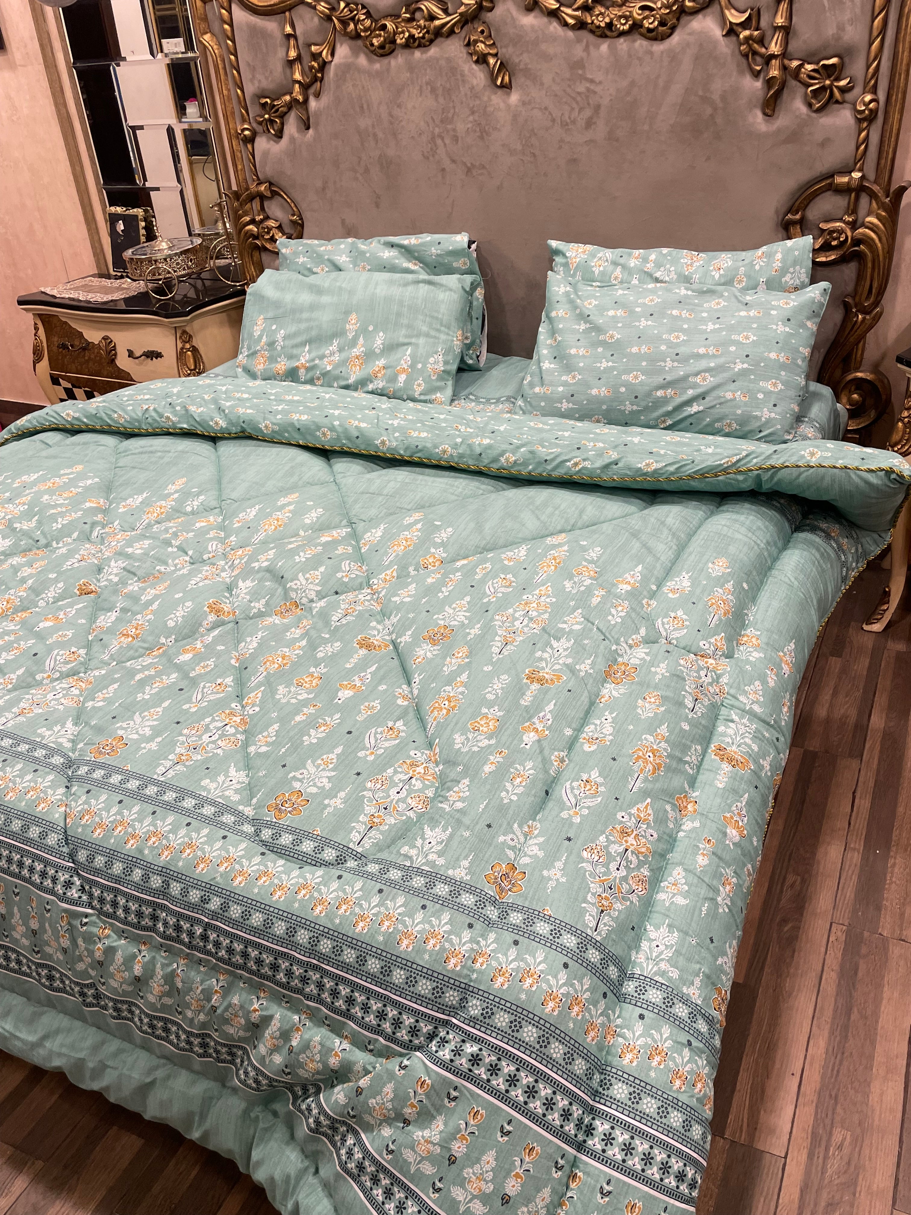 6️⃣ PC Pure Cotton RAZAI SET (Silconize polyester)