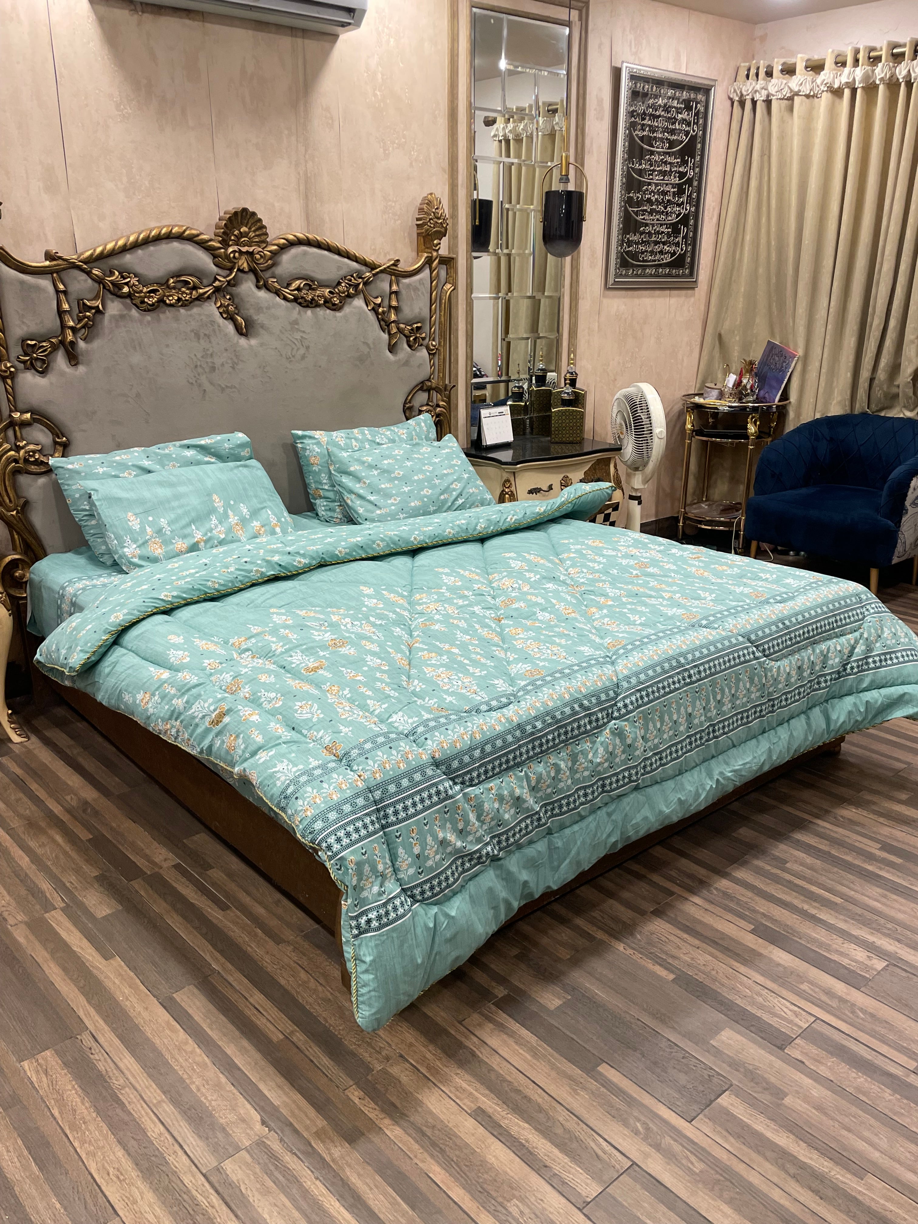 6️⃣ PC Pure Cotton RAZAI SET (Silconize polyester)