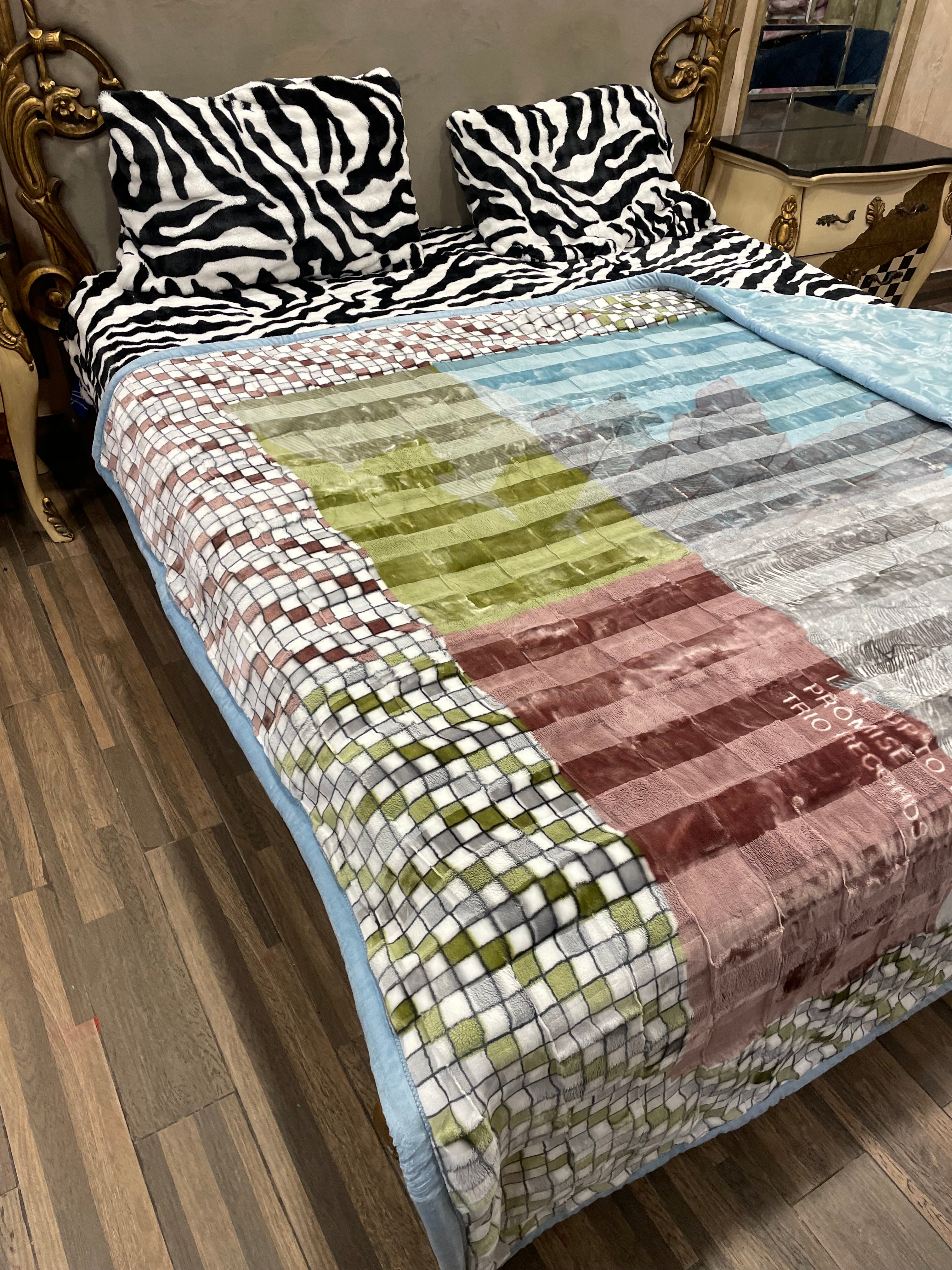 1️⃣ PC BARBARY BLANKET/KAMBLE