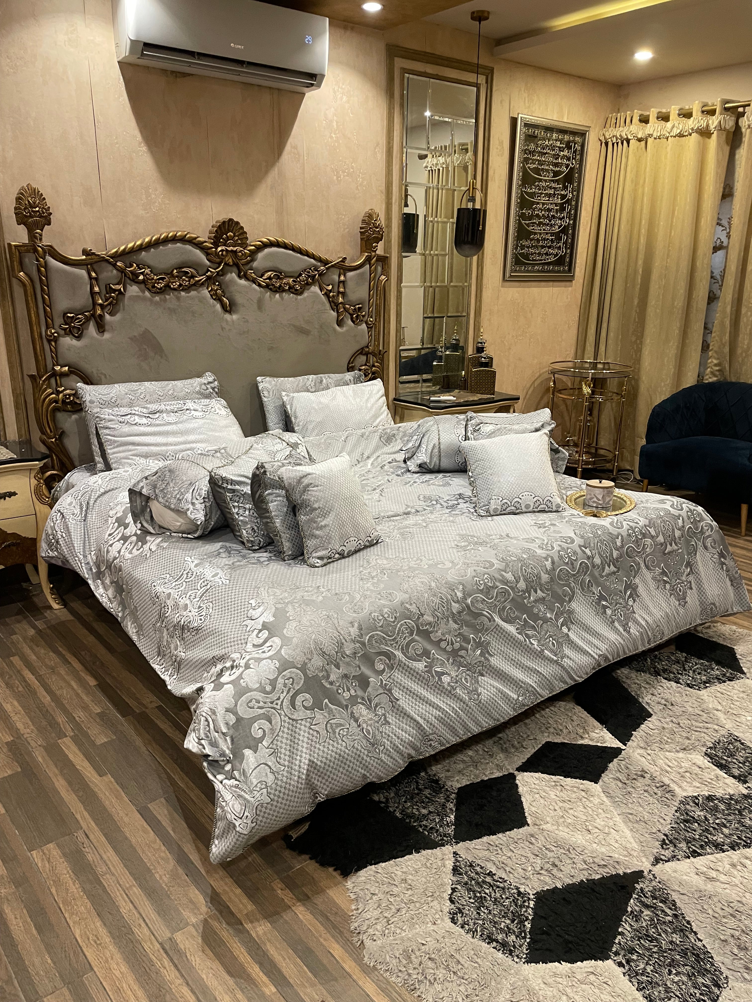 1️⃣4️⃣ piece bridal Palashi Duvet Cover (with/without Filling) Set