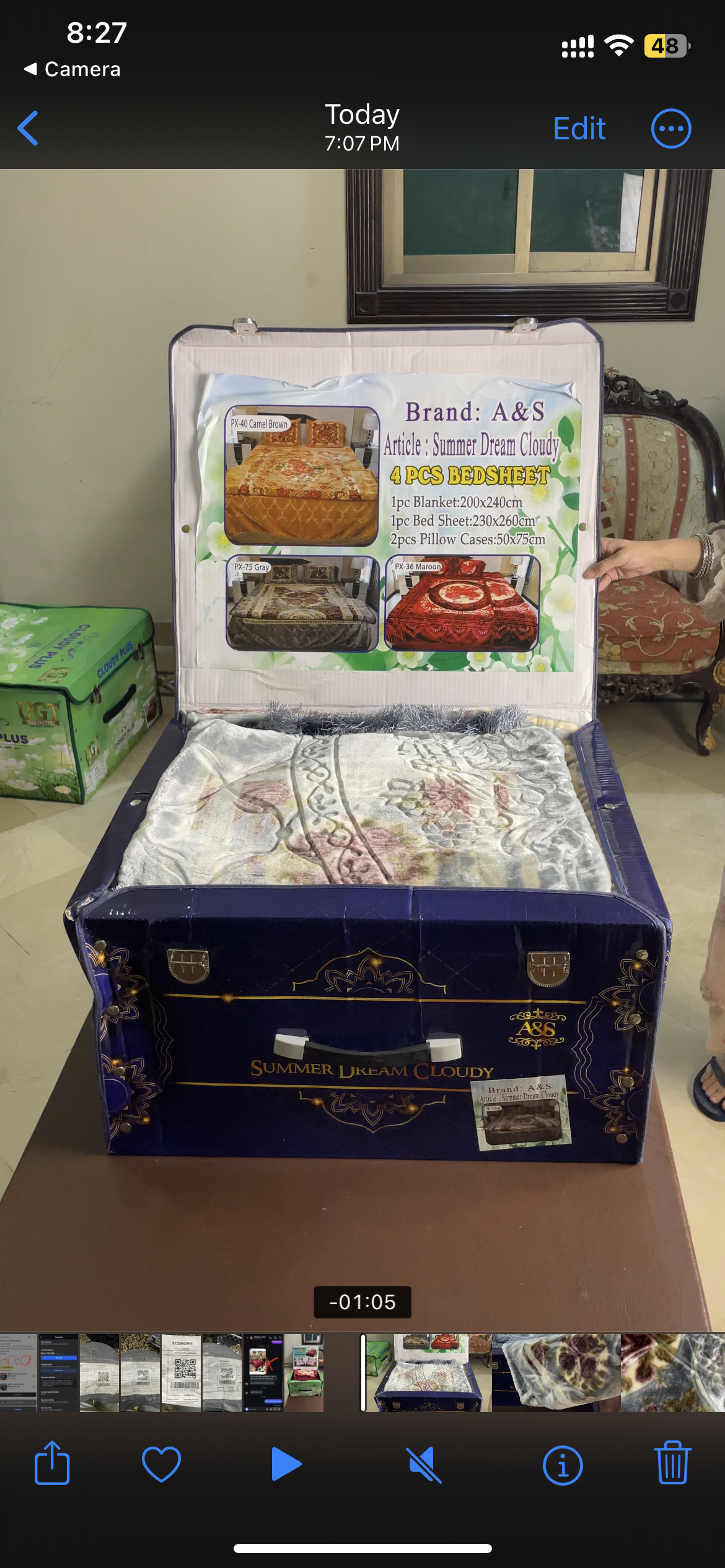 4️⃣ PC Dollar Blanket/KAMBLE