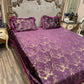 3️⃣PC  texture velvet BEDSHEET