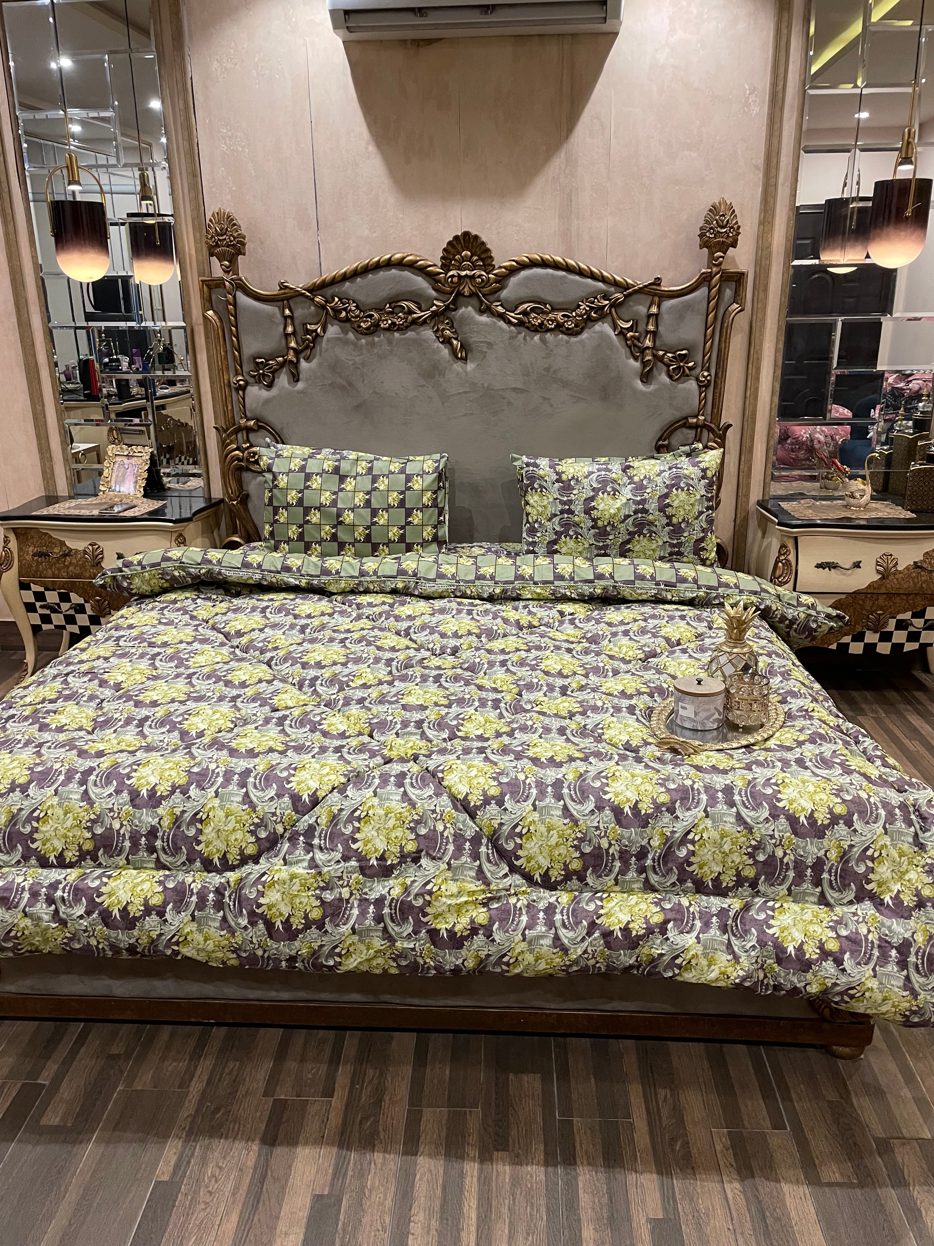 6️⃣ PC Pure Cotton RAZAI SET (Silconize polyester)