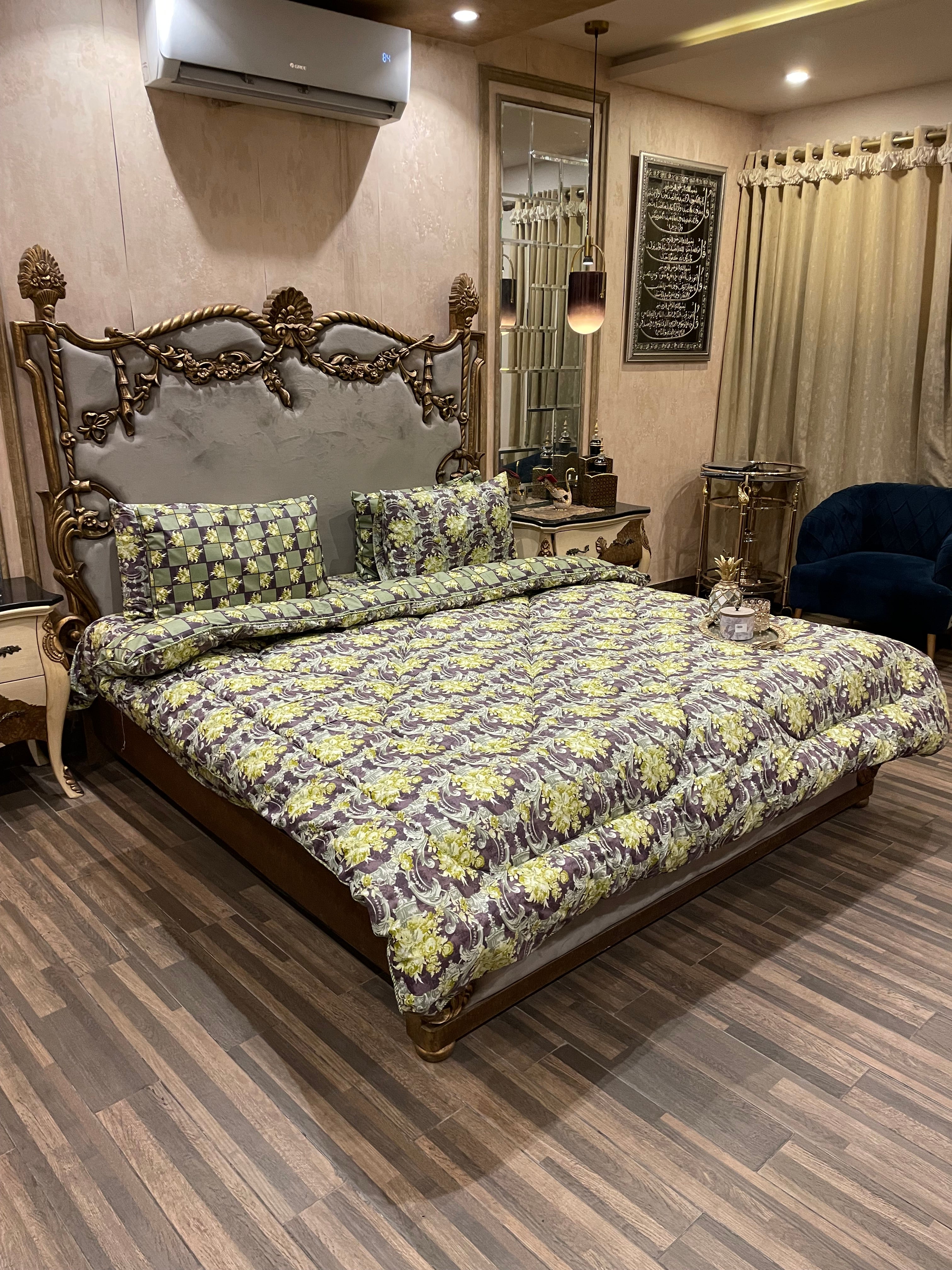 6️⃣ PC Pure Cotton RAZAI SET (Silconize polyester)