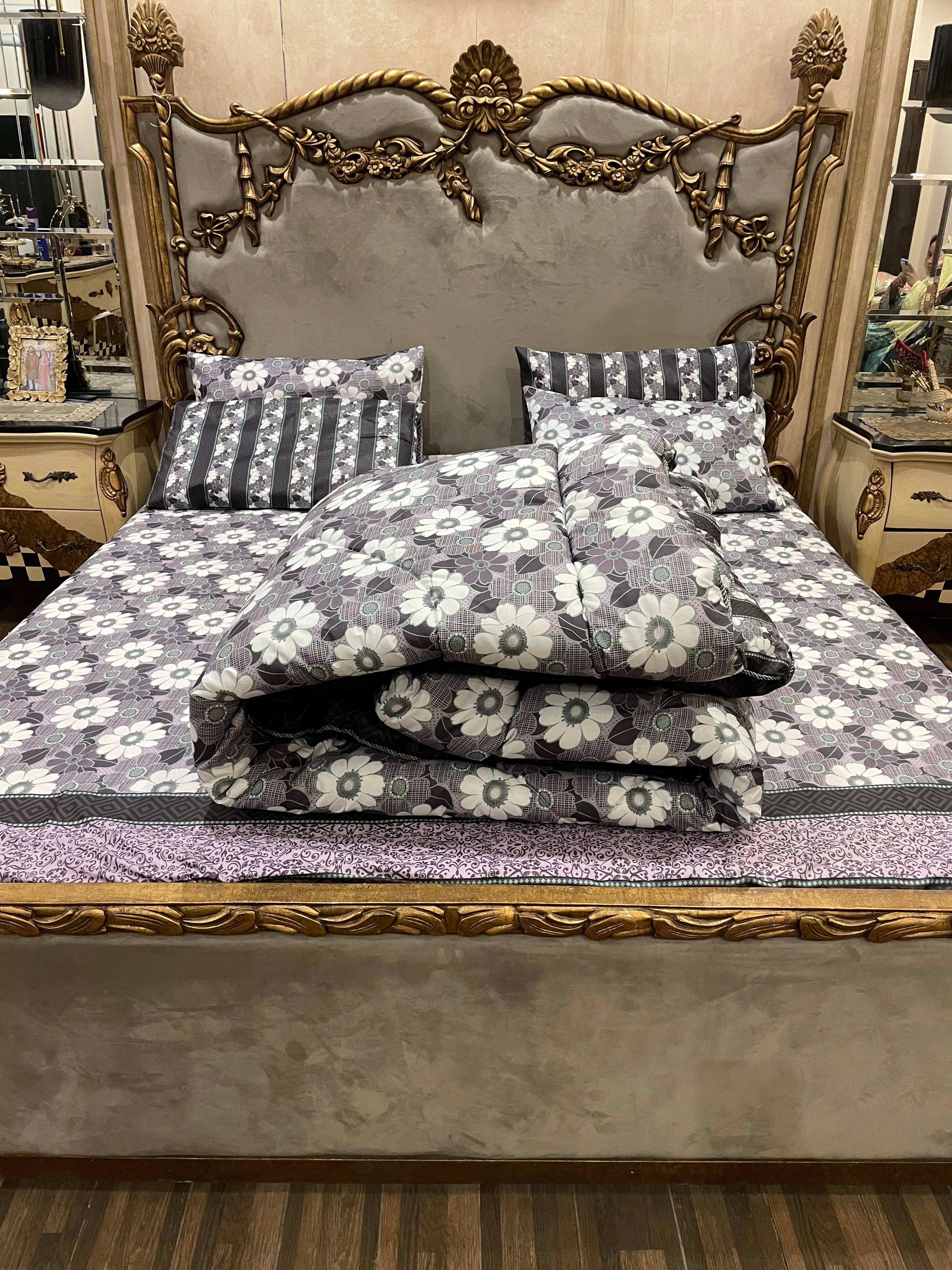 6️⃣ PC Pure Cotton RAZAI SET (Silconize polyester)