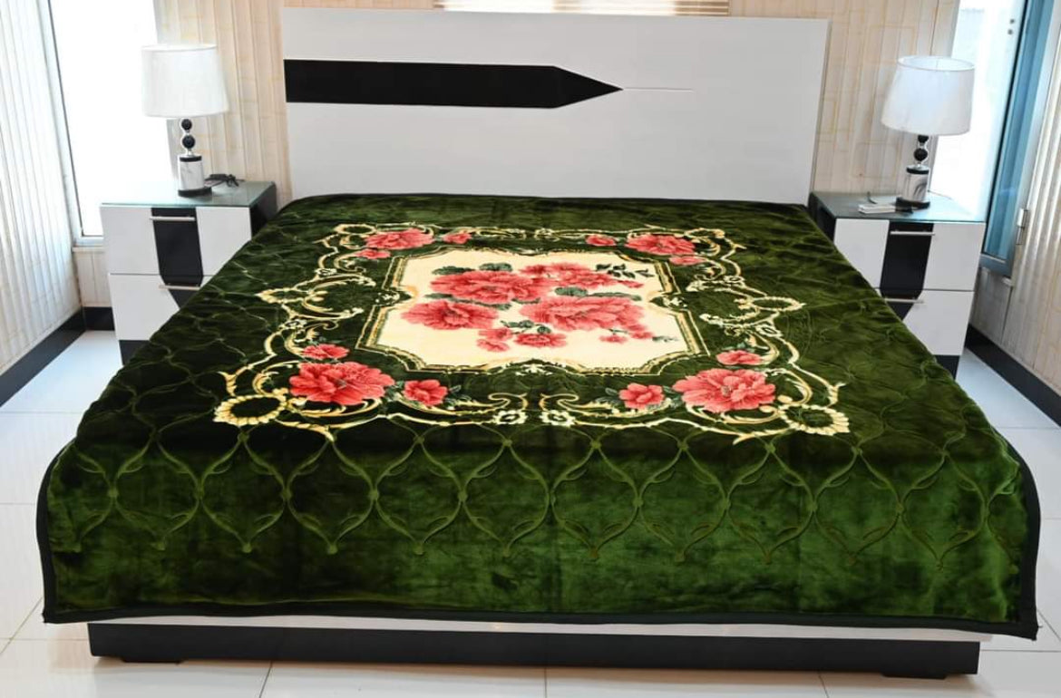 Fancy Self Emboss Blanket/KAMBLE