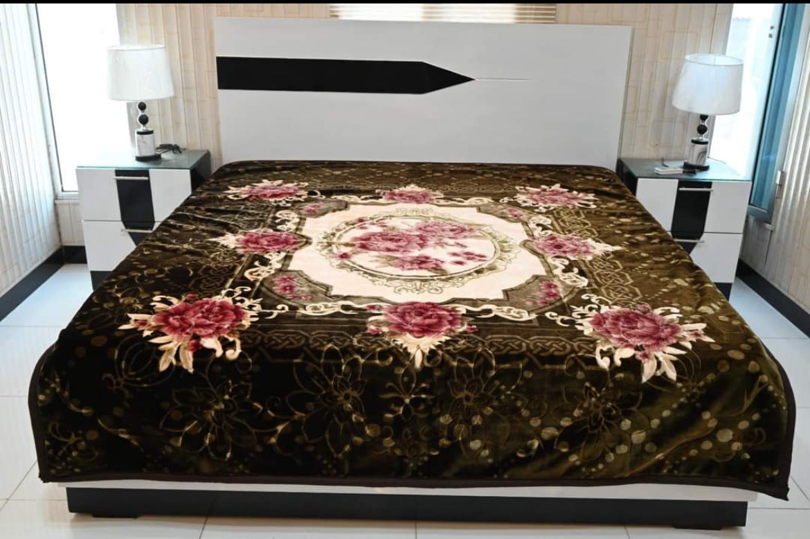 Fancy Self Emboss Blanket/KAMBLE