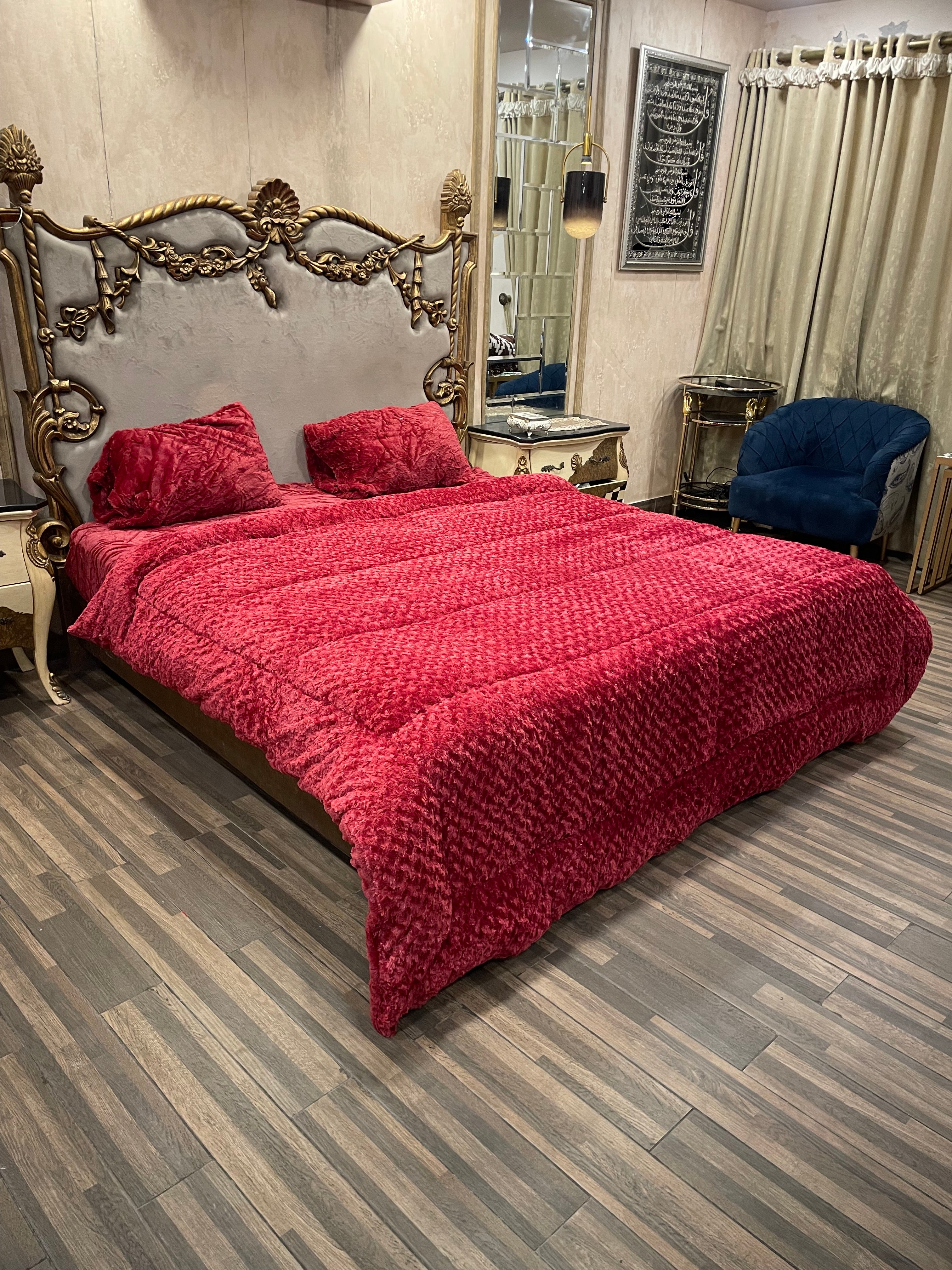 Rose Gold 4️⃣PC Razai set