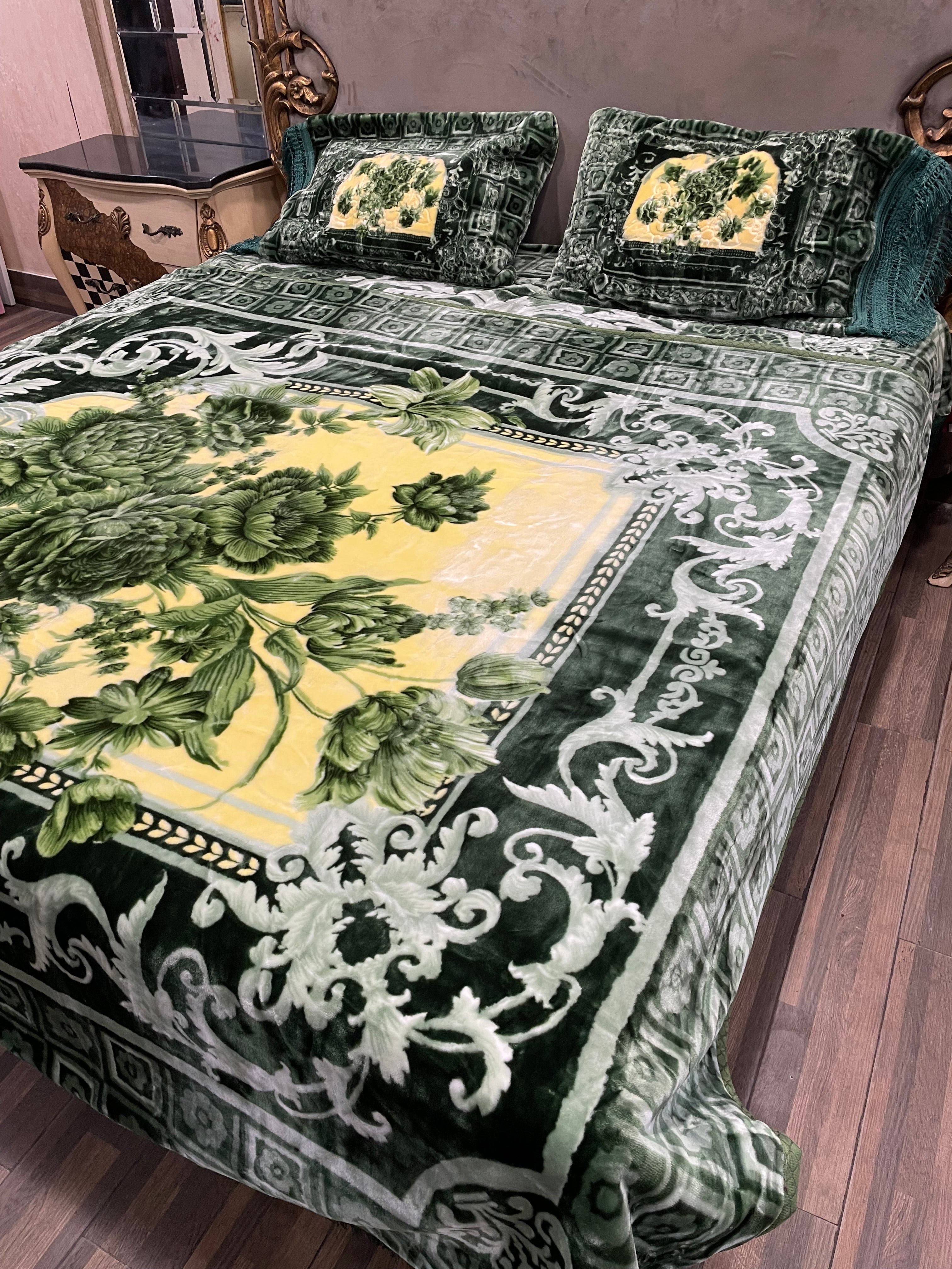 4️⃣ PC Unique BLANKET/KAMBLE Green
