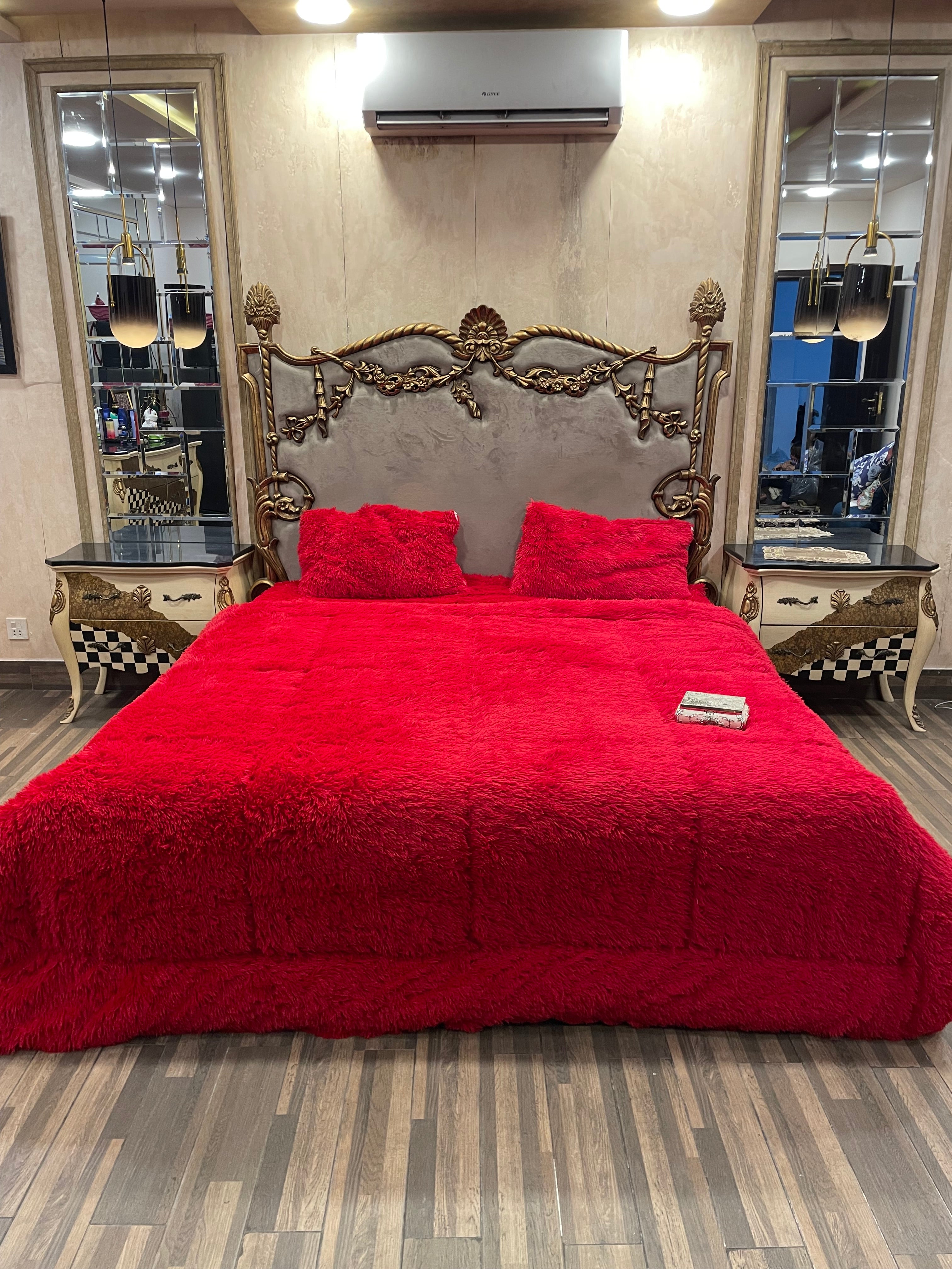 Shaggy 4️⃣PC Razai set red