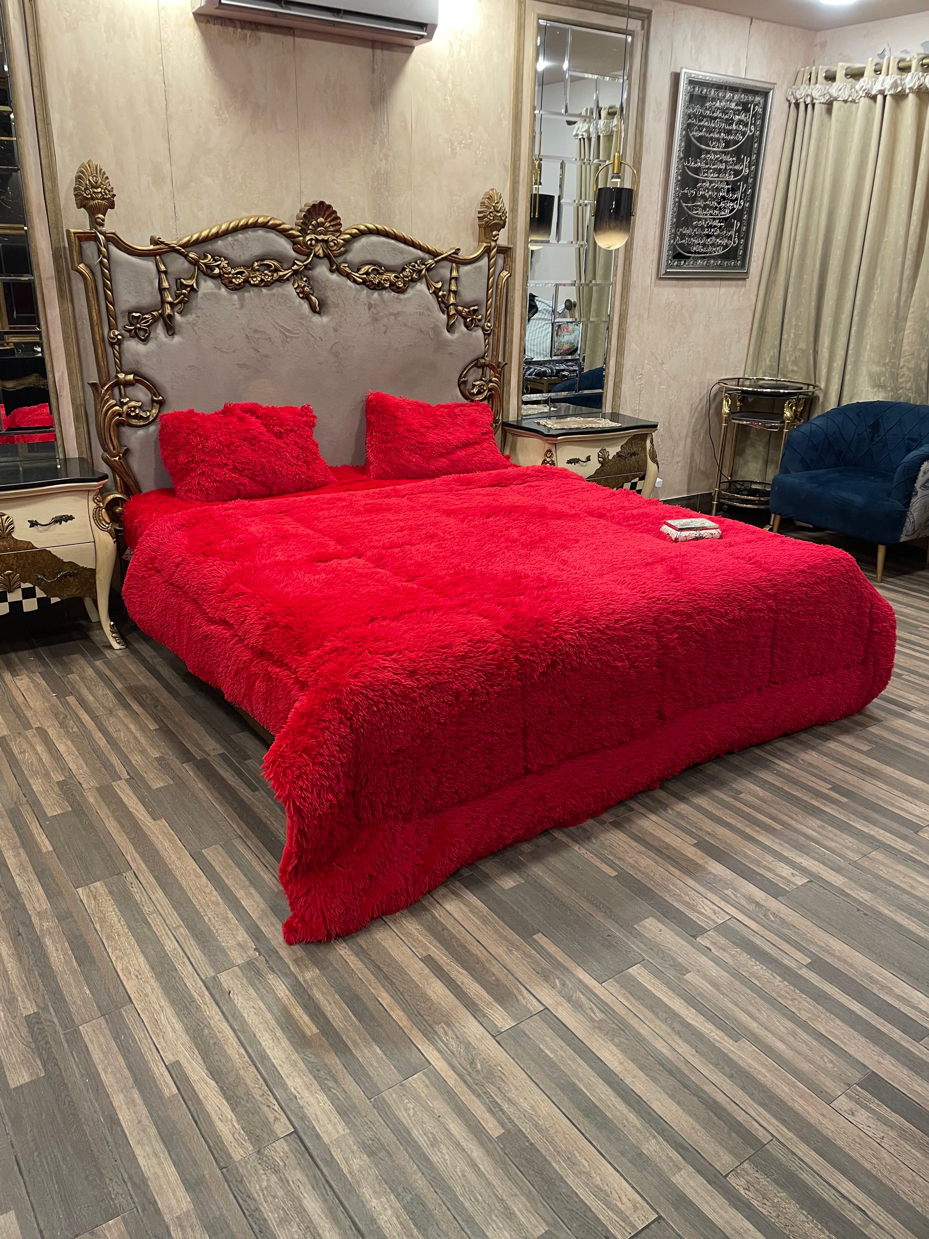 Shaggy 4️⃣PC Razai set red