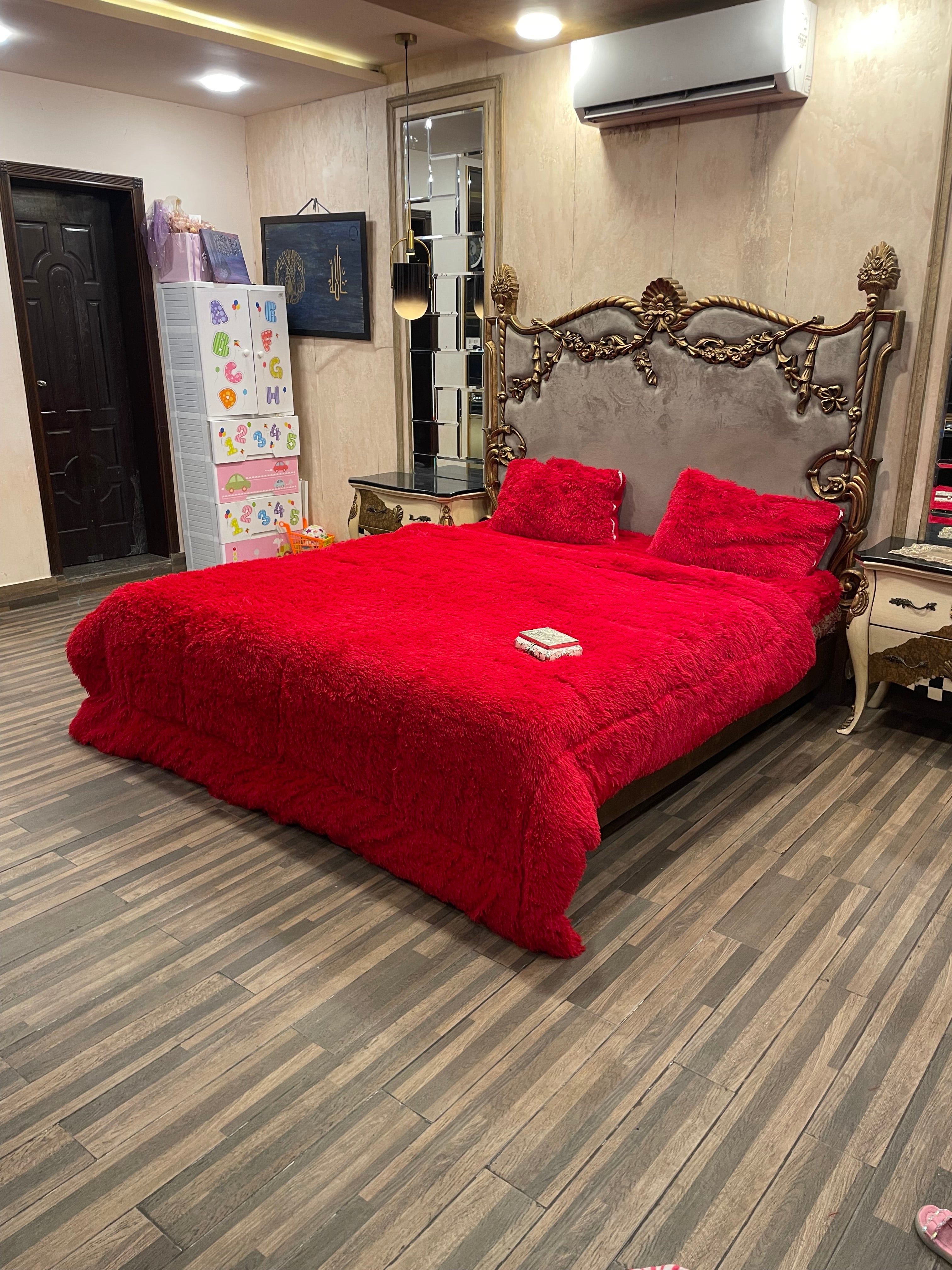 Shaggy 4️⃣PC Razai set red