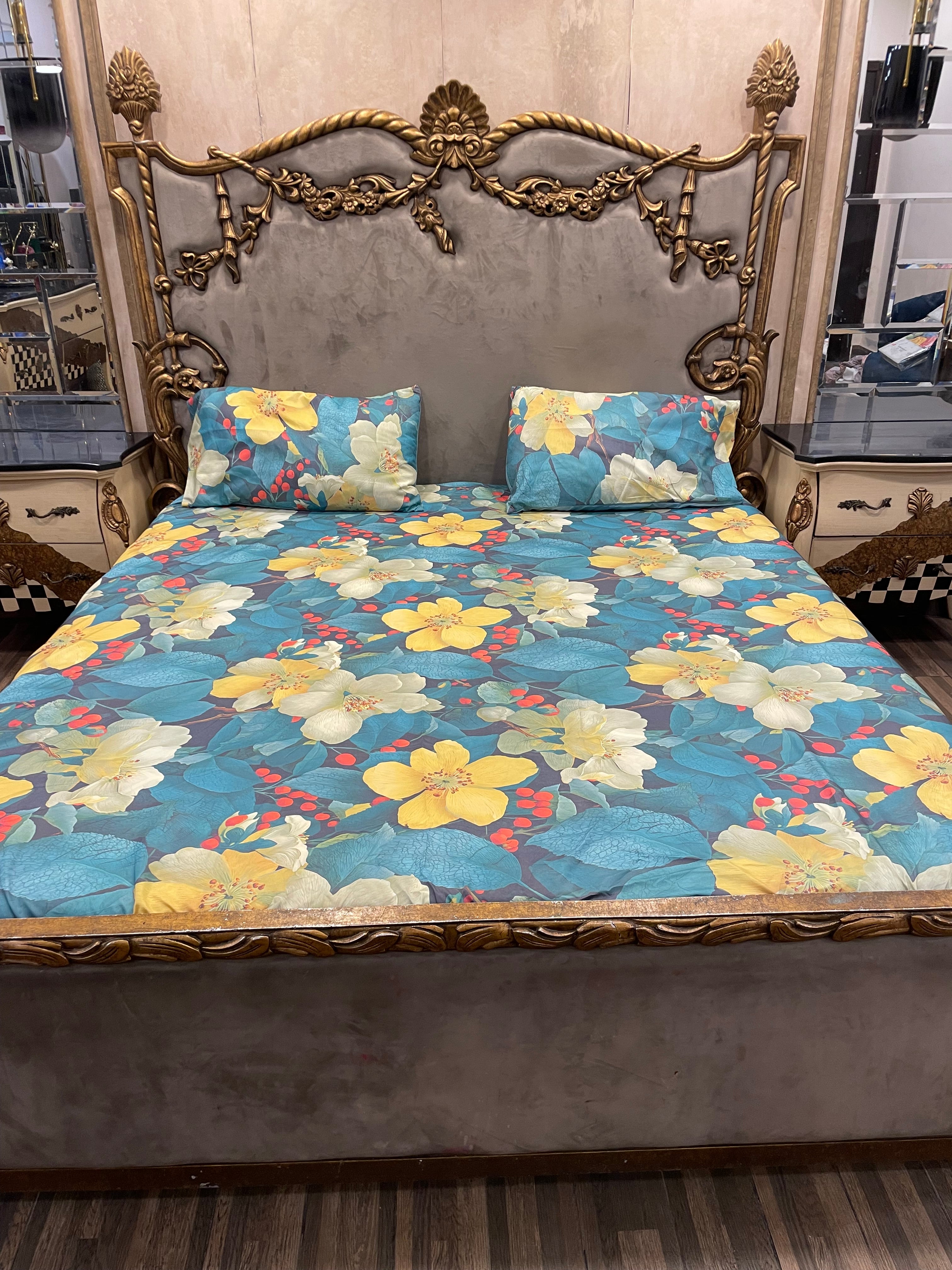 5D Pure Cotton Bedsheet