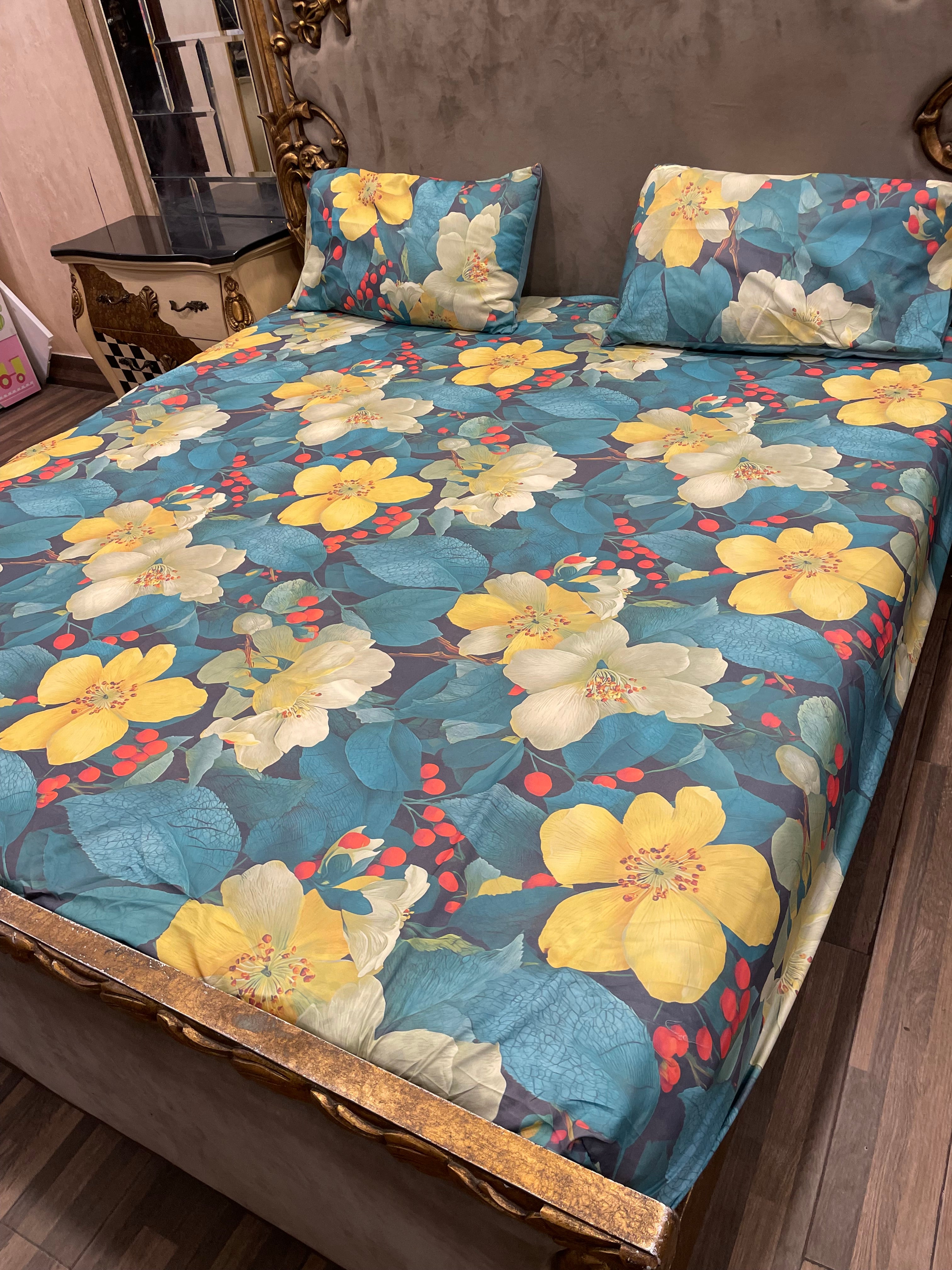 5D Pure Cotton Bedsheet
