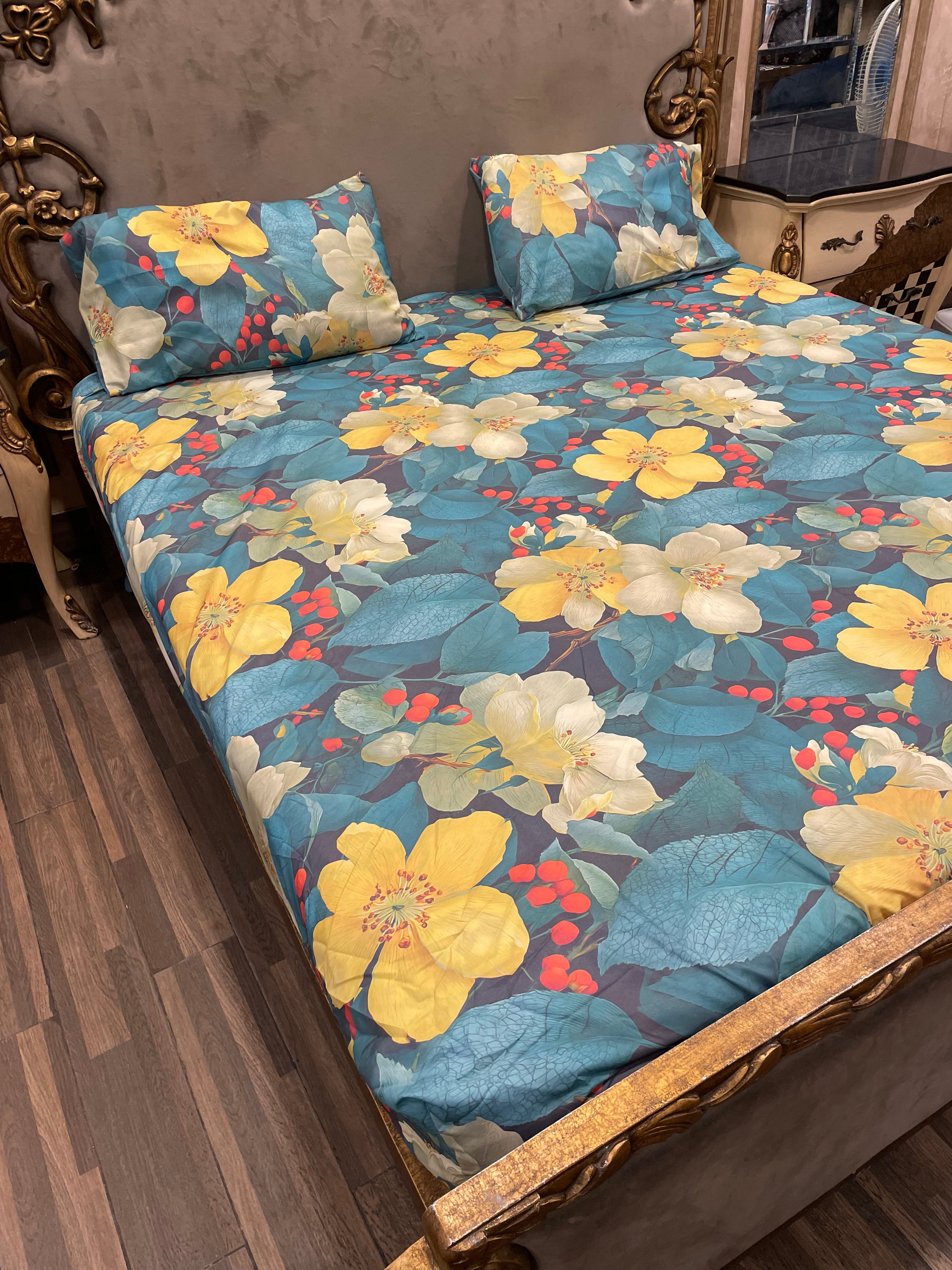 5D Pure Cotton Bedsheet
