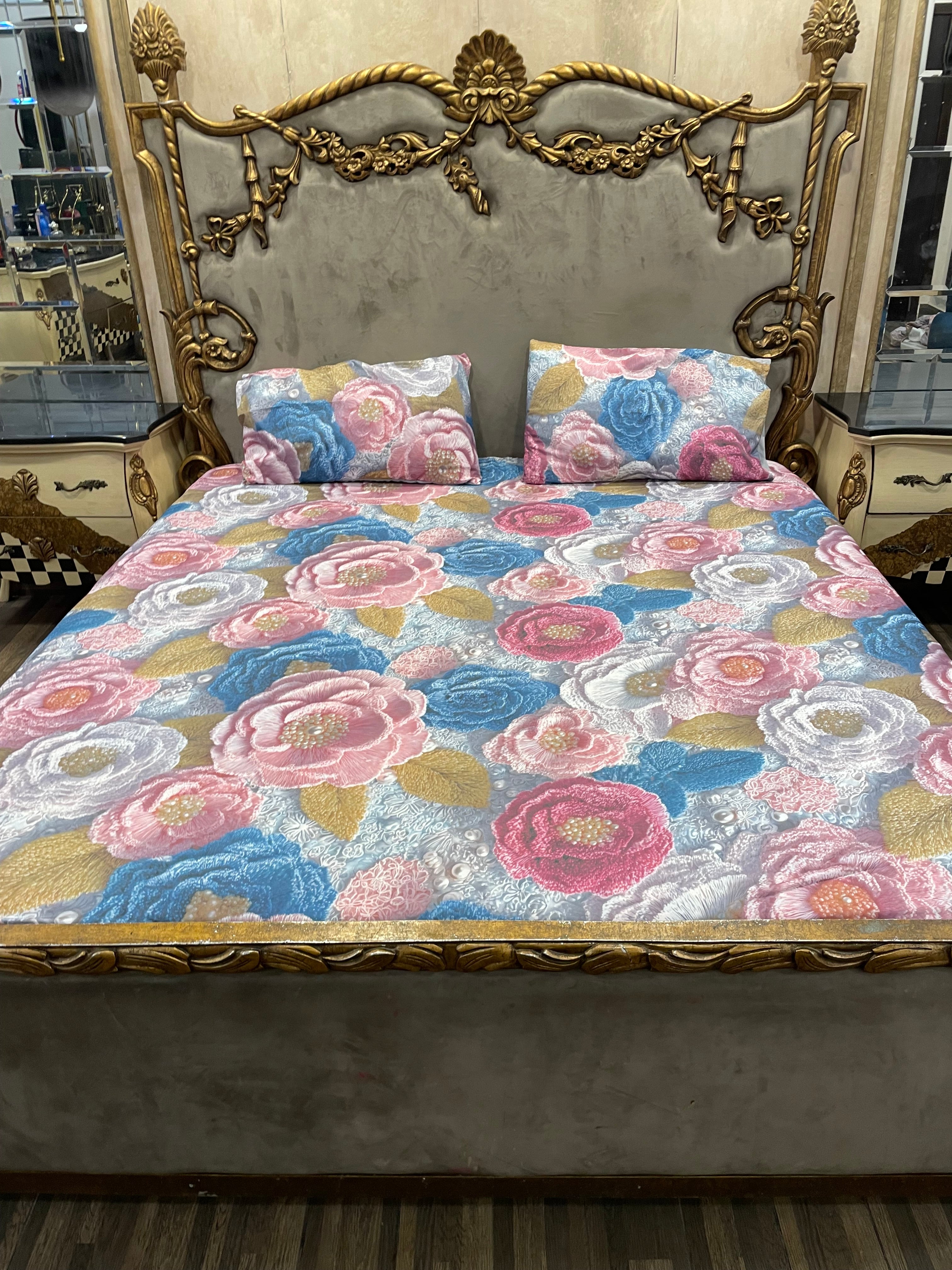 5D Pure Cotton Bedsheet