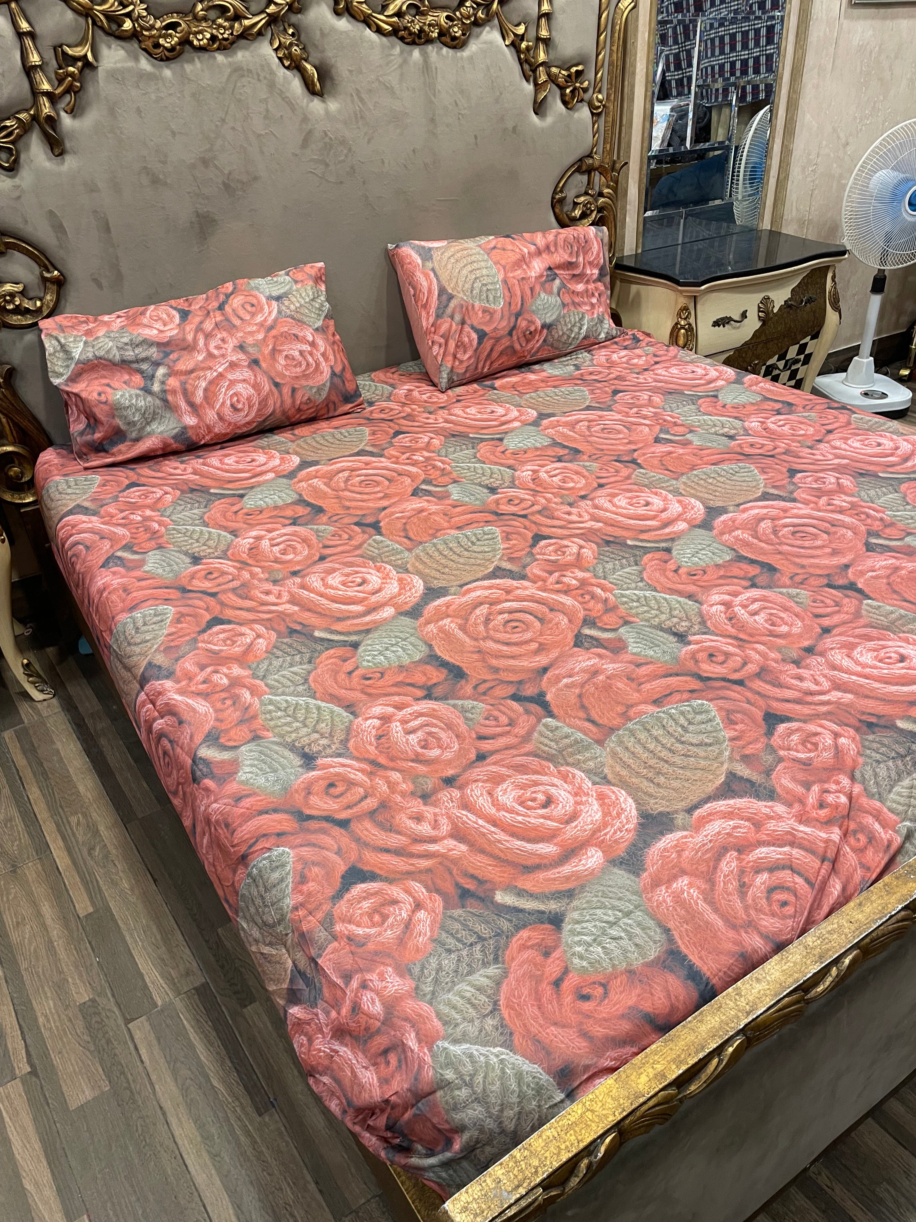 5D Pure Cotton Bedsheet