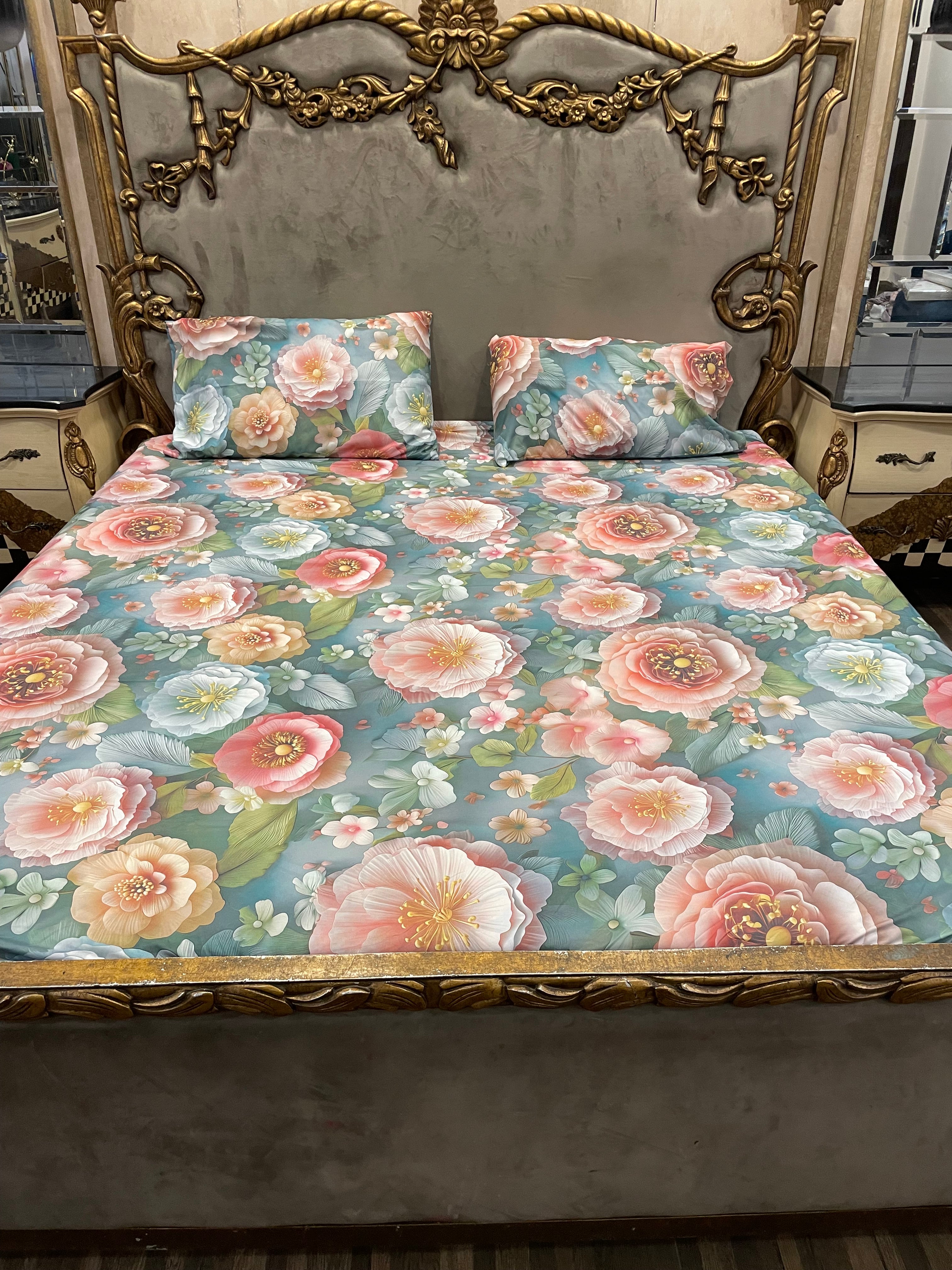 5D Pure Cotton Bedsheet