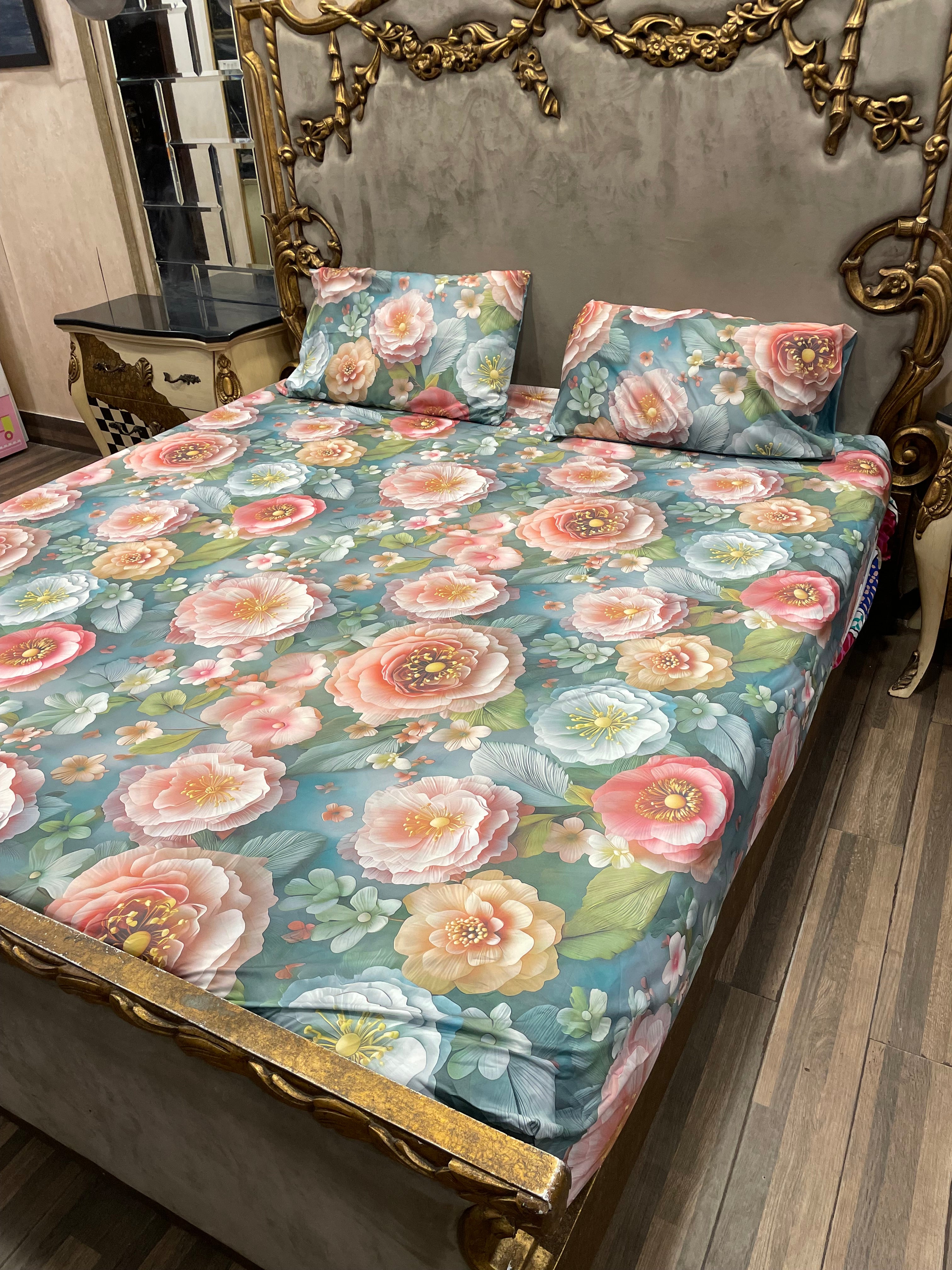 5D Pure Cotton Bedsheet