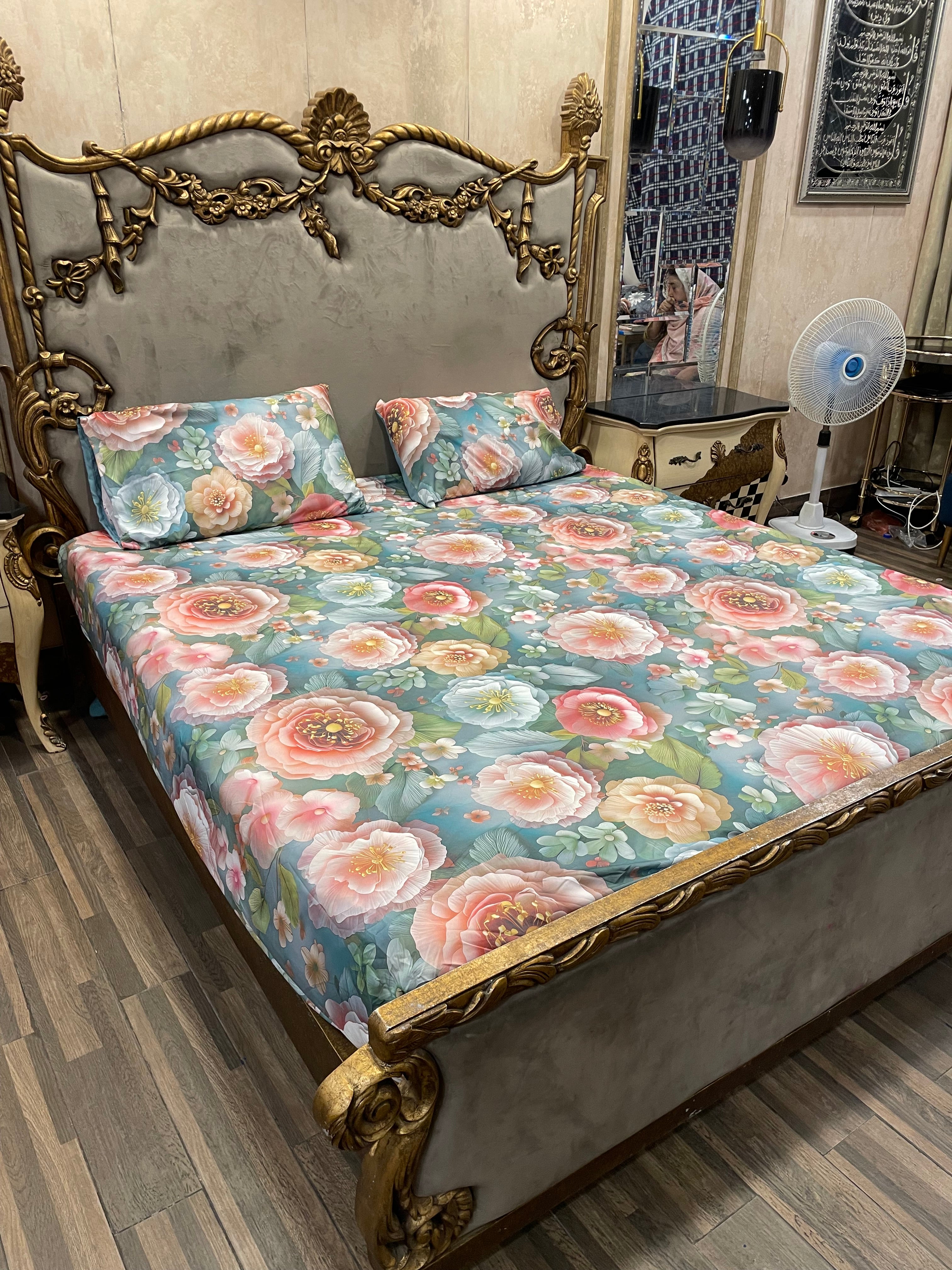 5D Pure Cotton Bedsheet