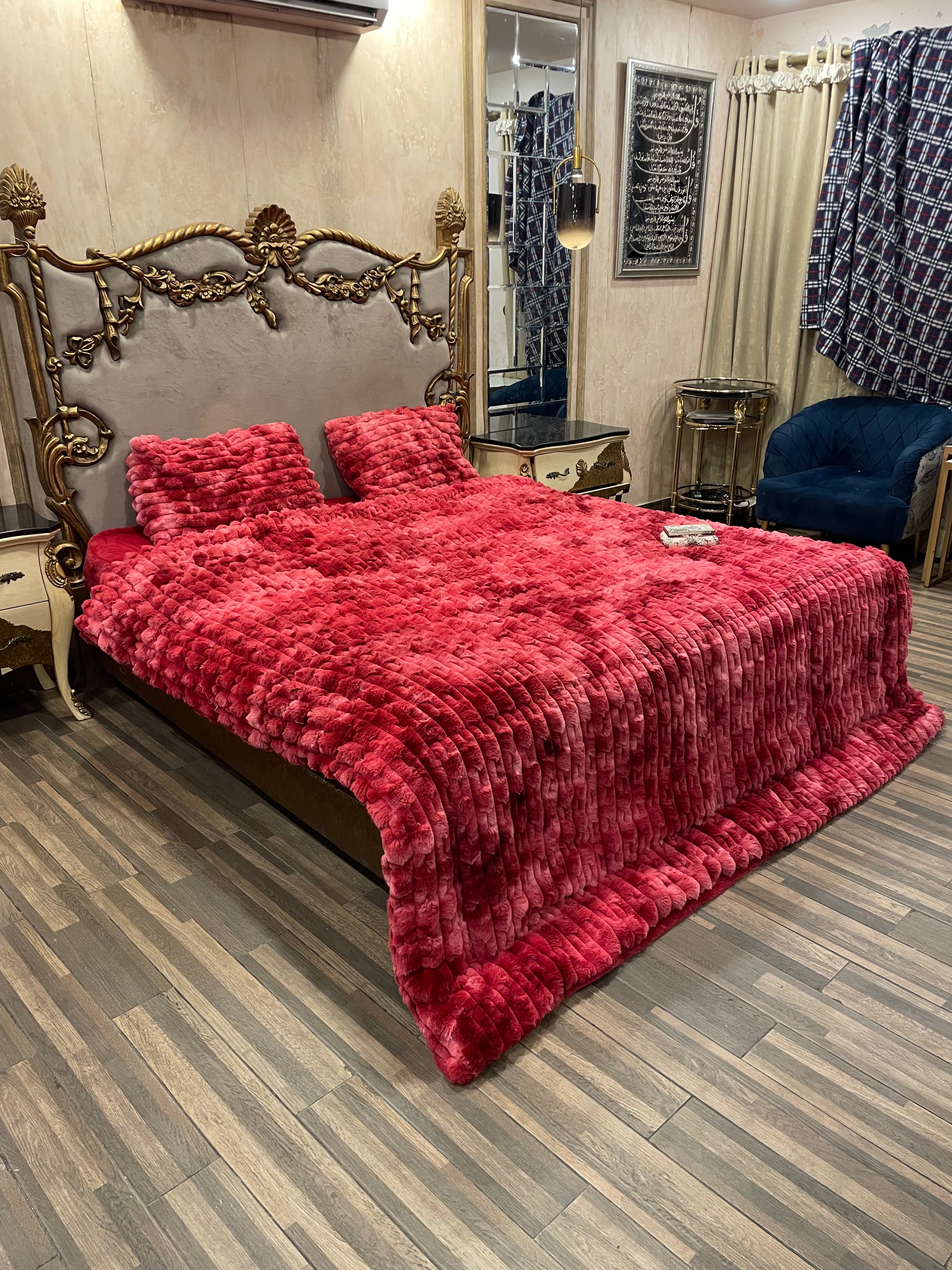 Red Razai Bao red 4️⃣PC Razai set