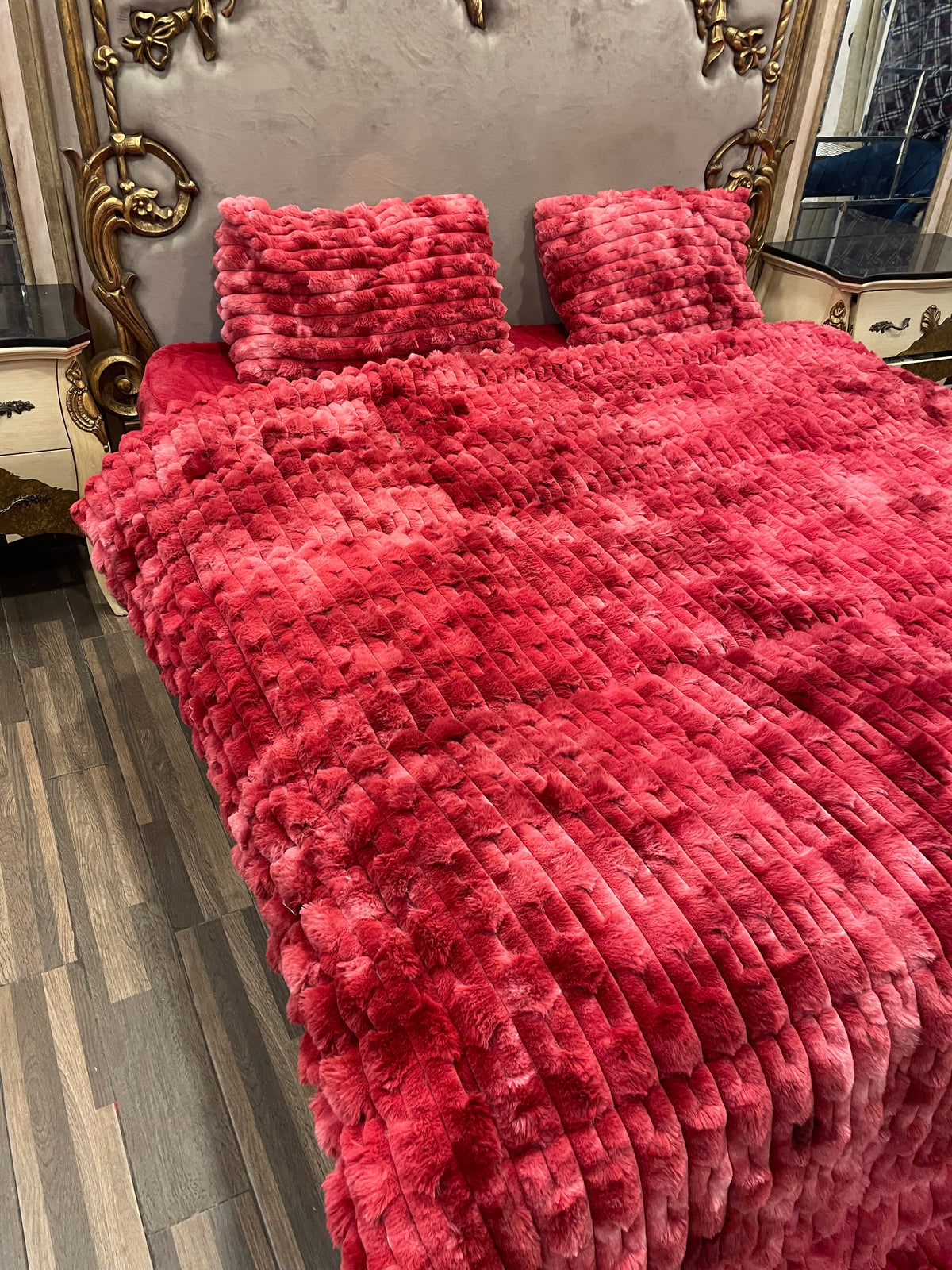Red Razai Bao red 4️⃣PC Razai set
