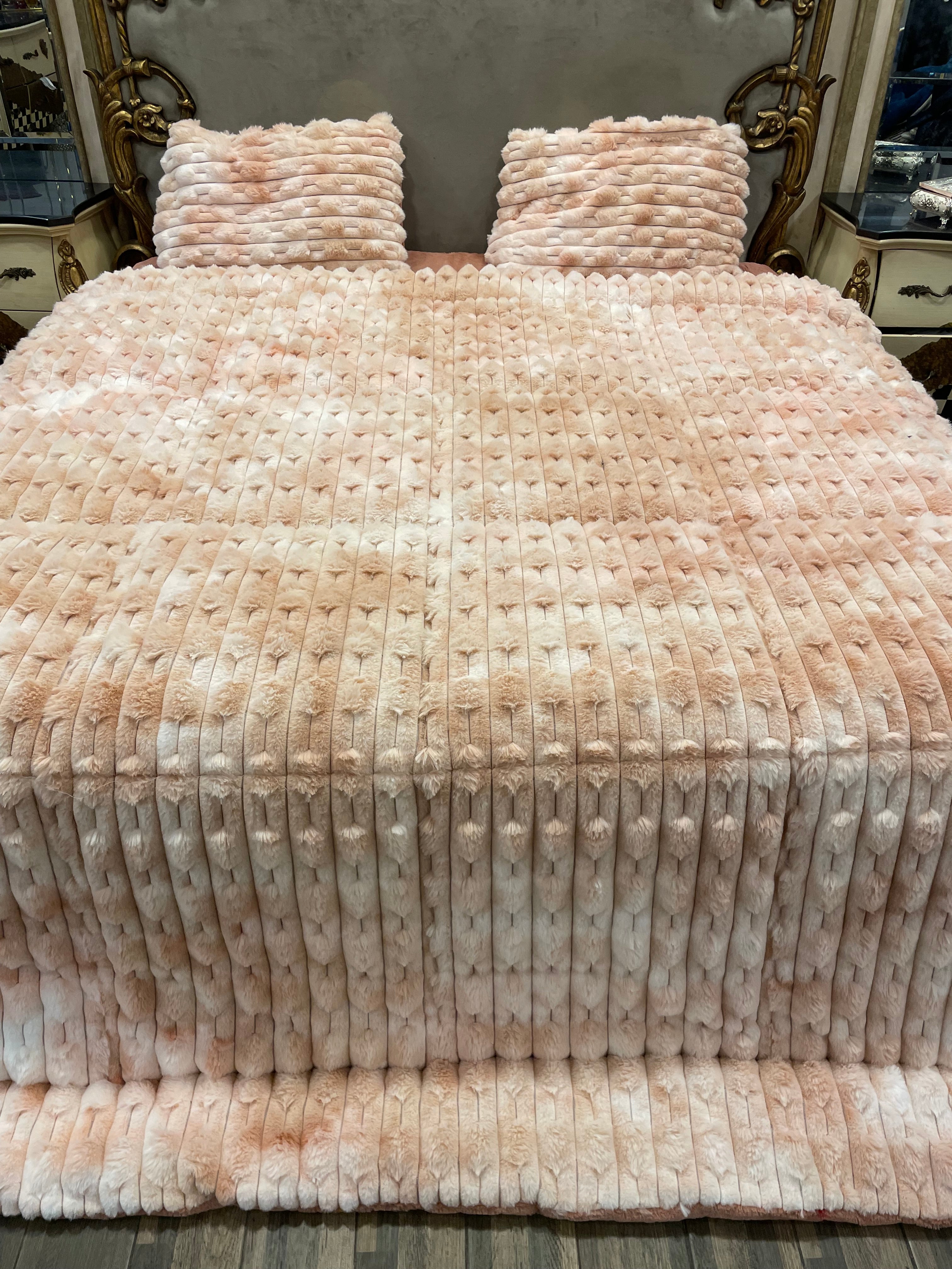 Bao Peach Pink 4️⃣PC Razai set