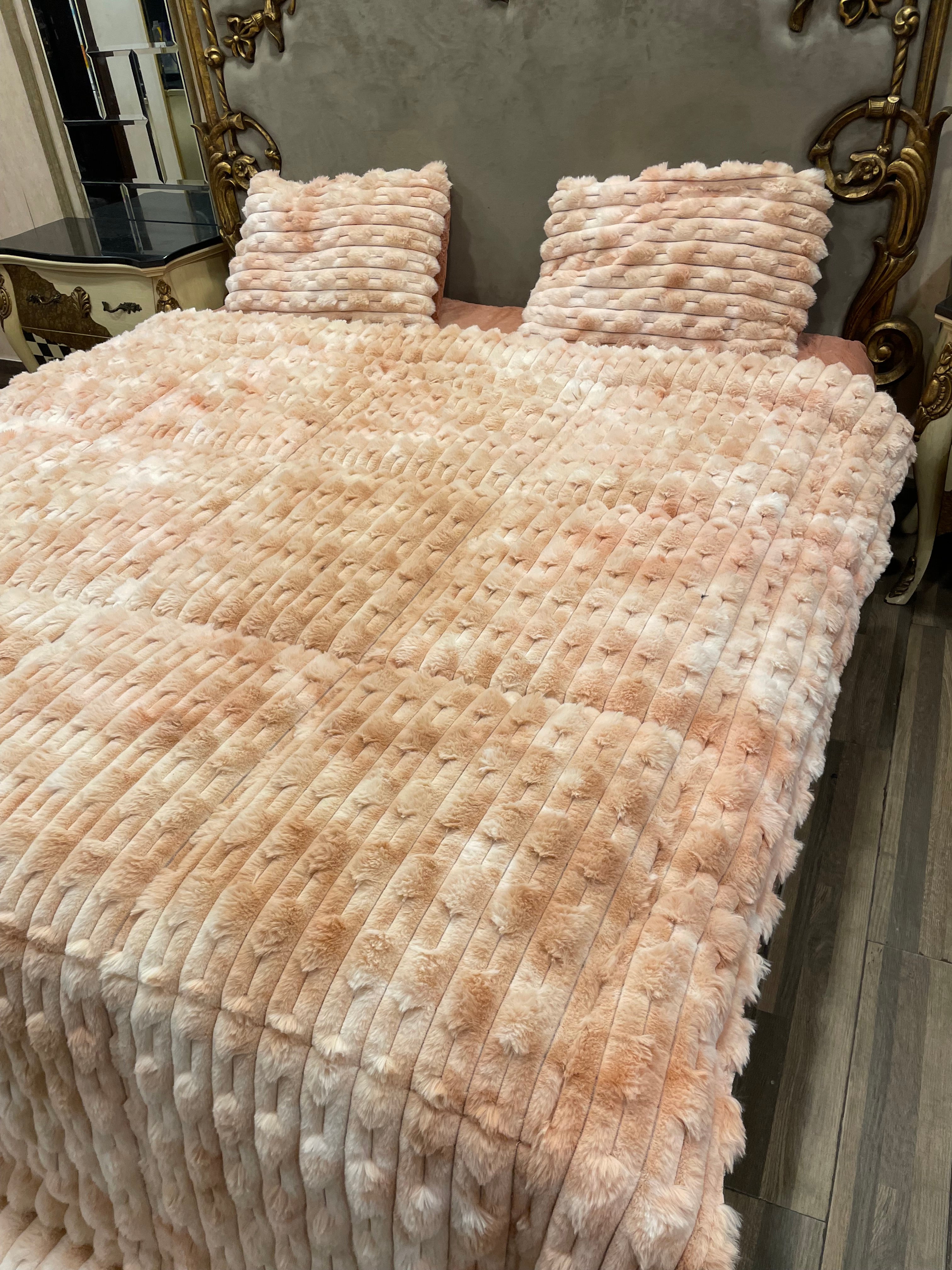 Bao Peach Pink 4️⃣PC Razai set