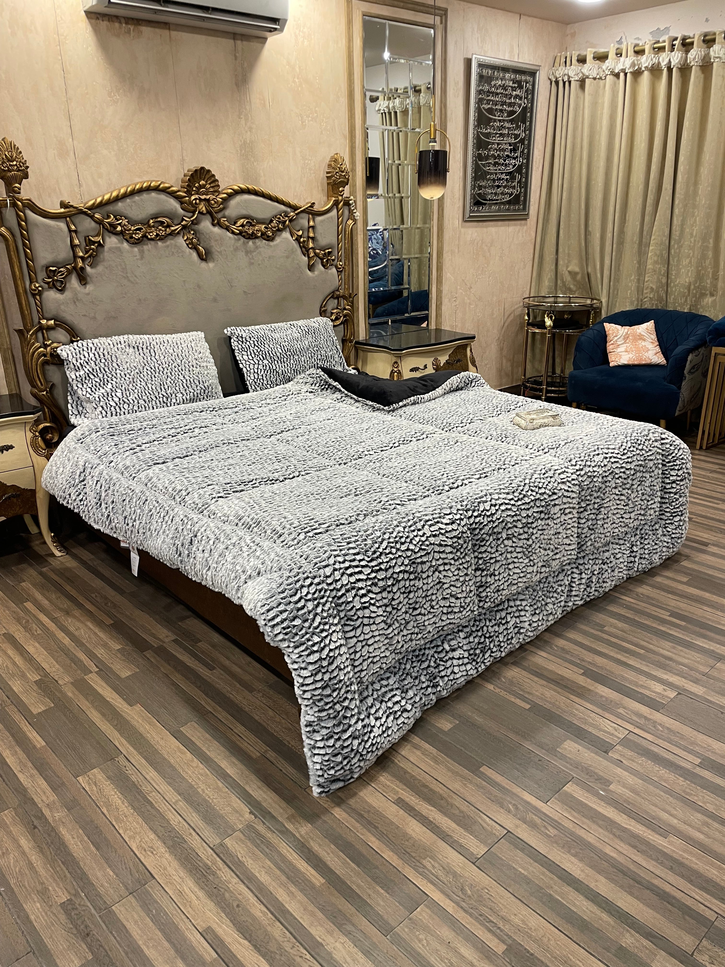 BBL Soft Black 4️⃣PC Razai set