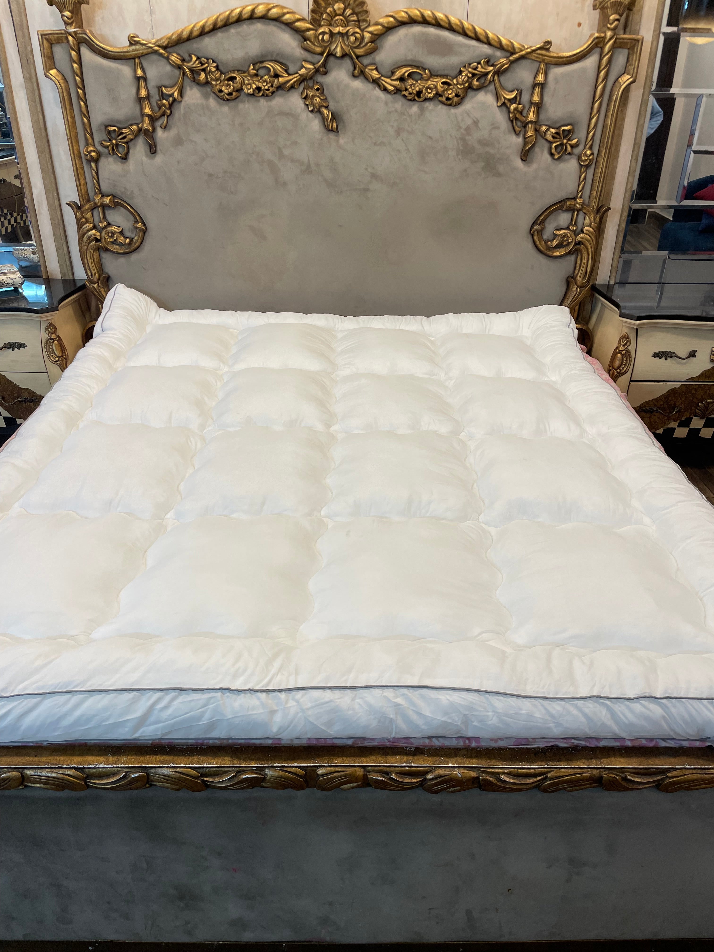 medicated Mattress Topper White