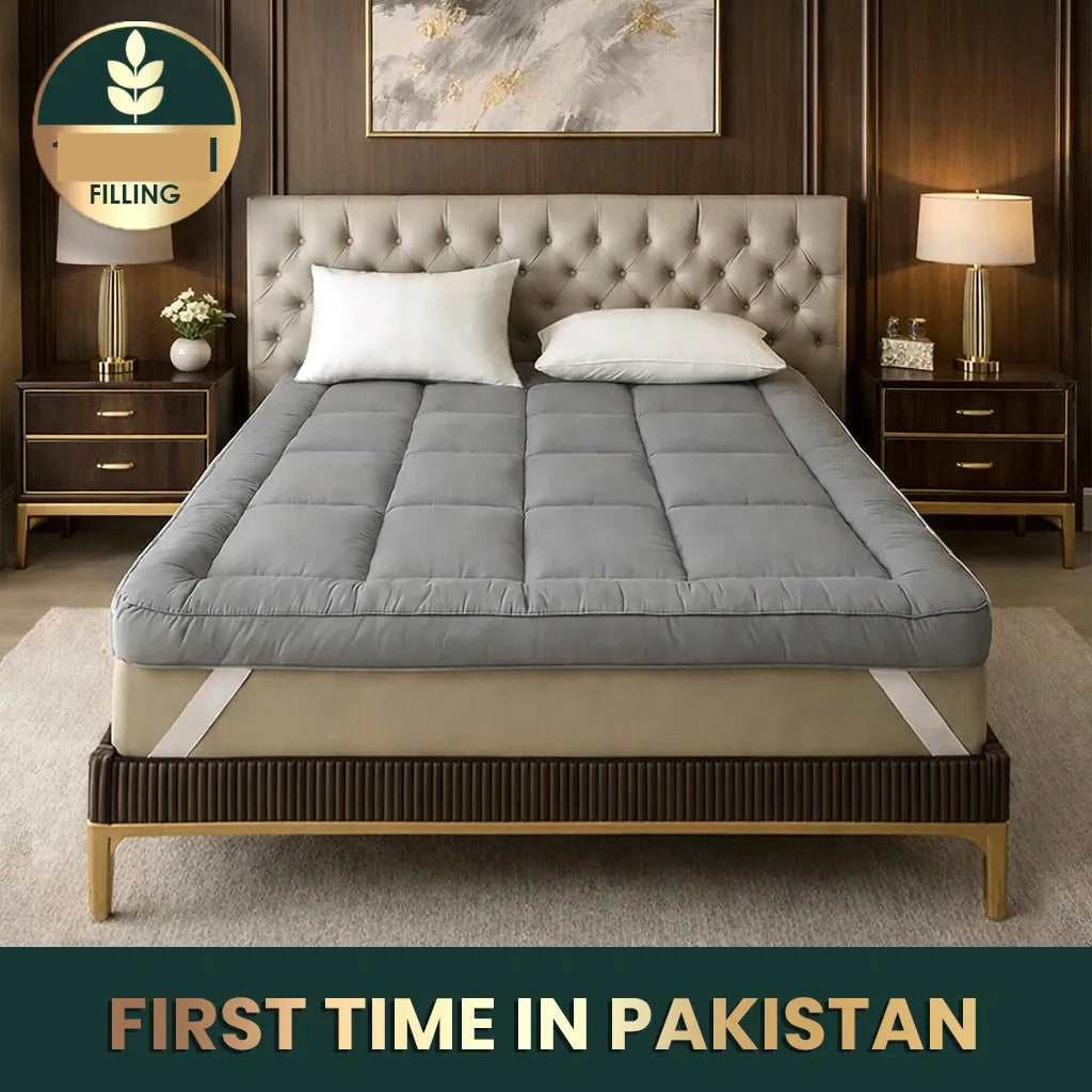medicated Mattress Topper Gray