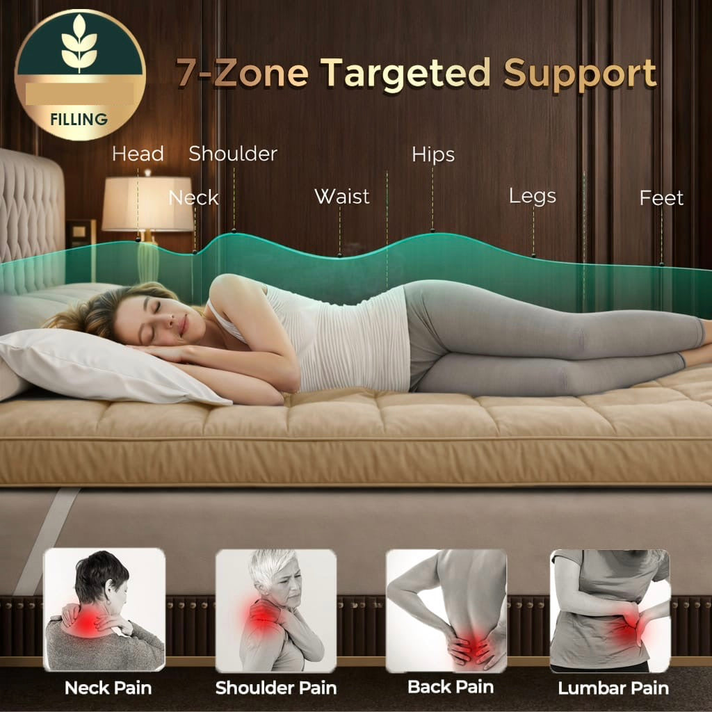 medicated Mattress Toppe Camel