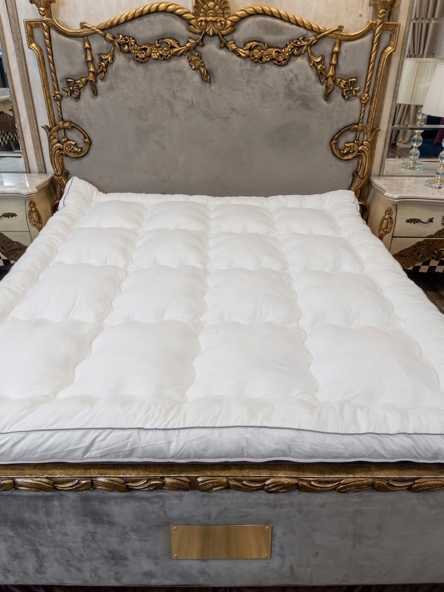 medicated Mattress Topper White