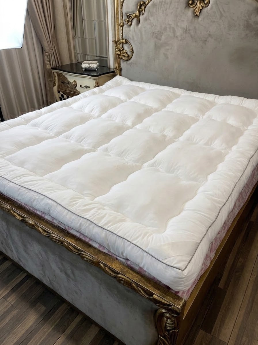 medicated Mattress Topper White