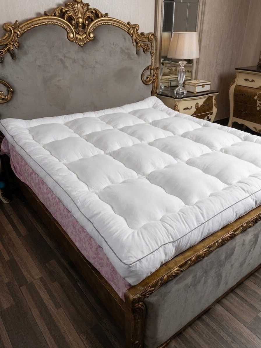medicated Mattress Topper White