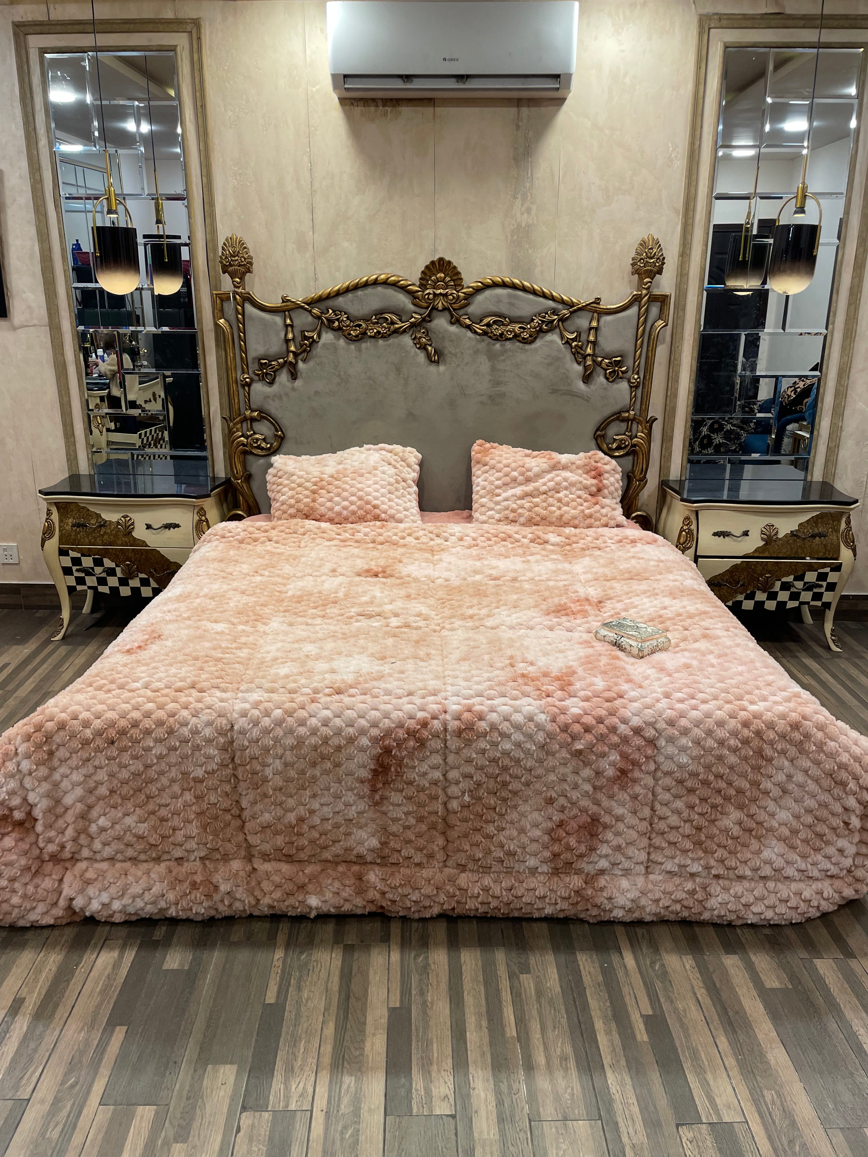 Shaded Jin Peach  4️⃣PC Razai set