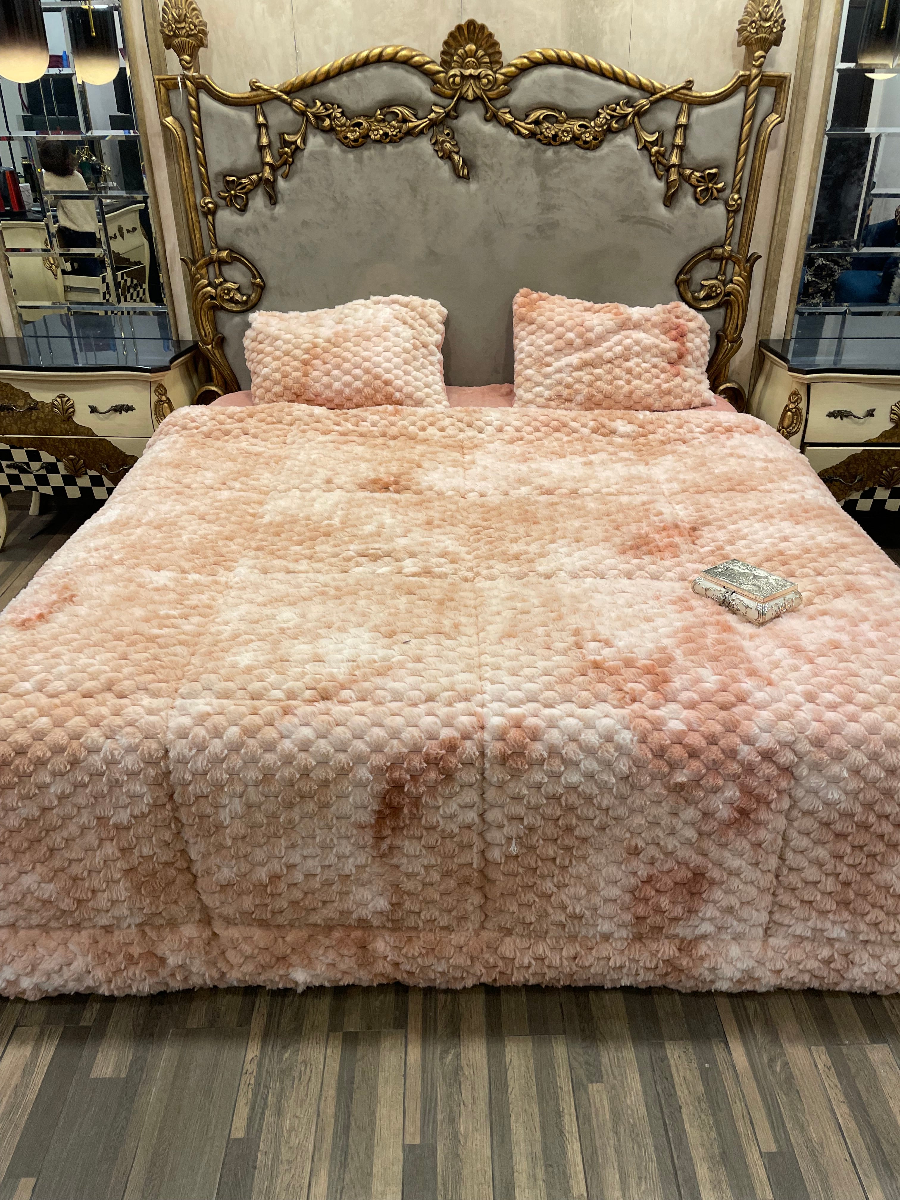 Shaded Jin Peach  4️⃣PC Razai set