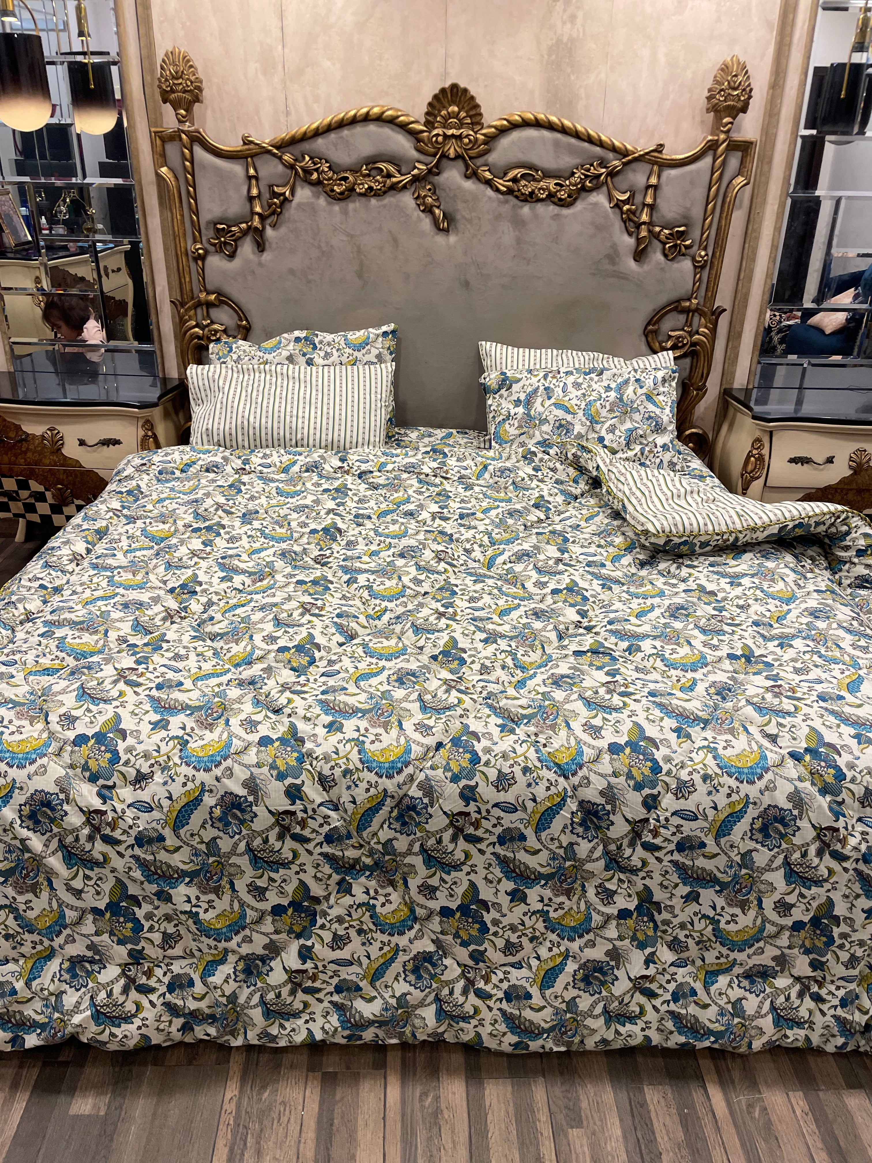 6️⃣ PC Pure Cotton RAZAI SET (Silconize polyester)