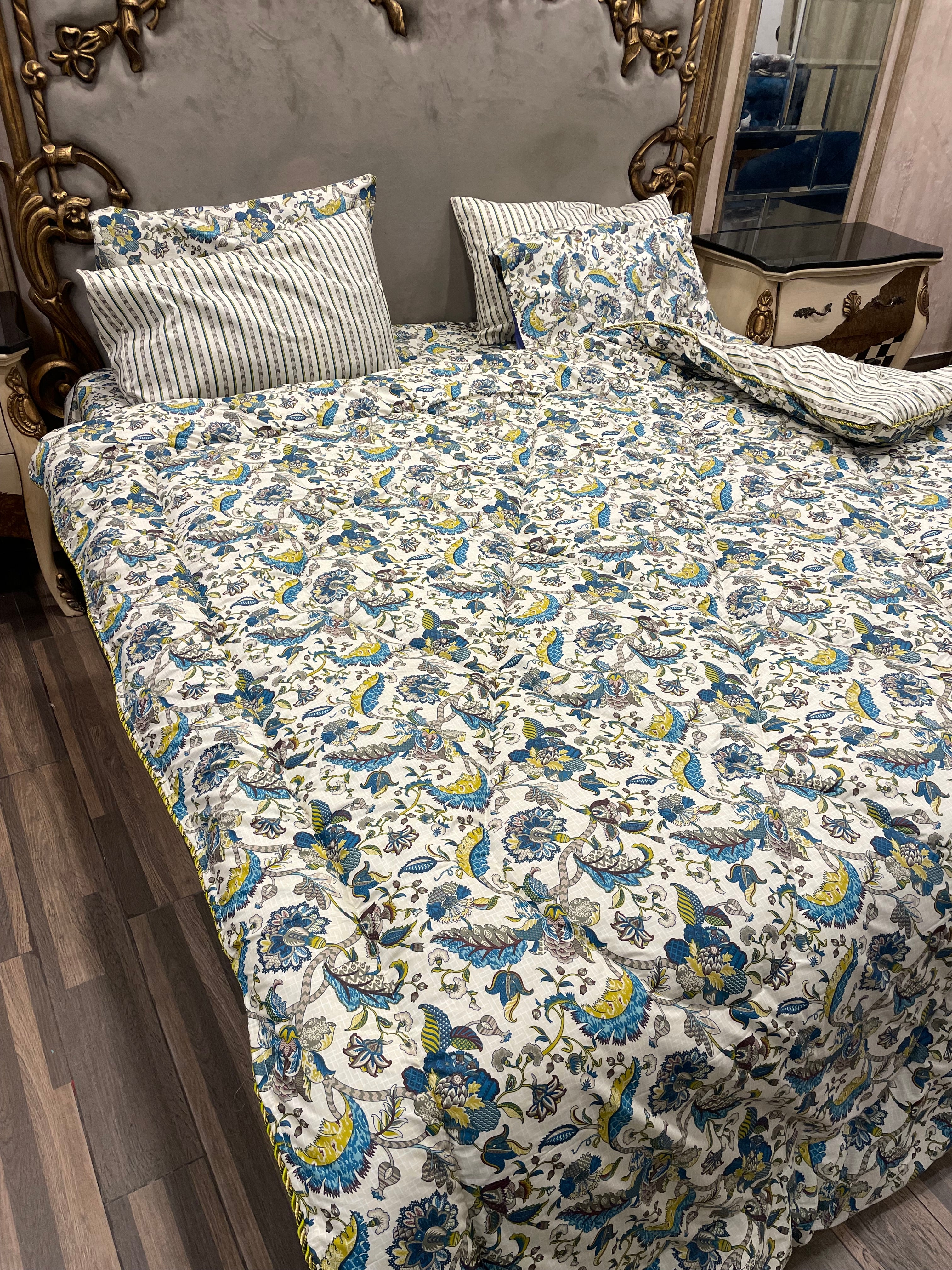 6️⃣ PC Pure Cotton RAZAI SET (Silconize polyester)