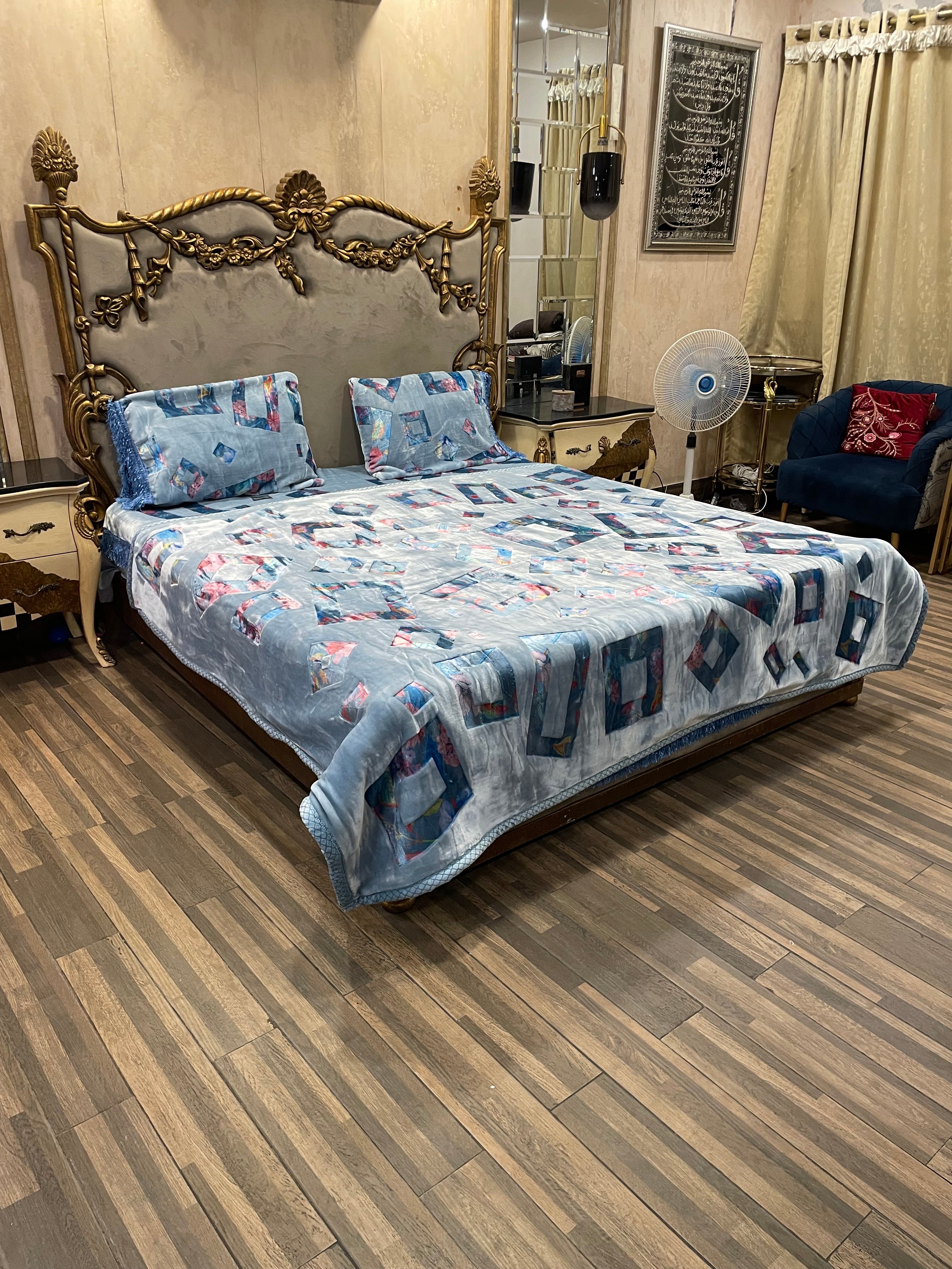 4️⃣ PC Nutella BLANKET/KAMBLE Blue