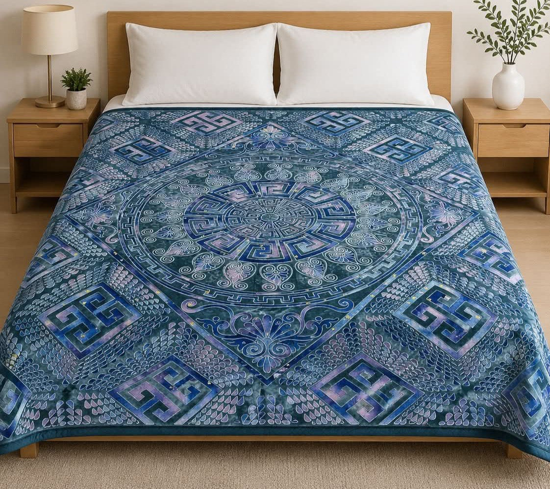1️⃣ PC Versace BLANKET/KAMBLE Blue