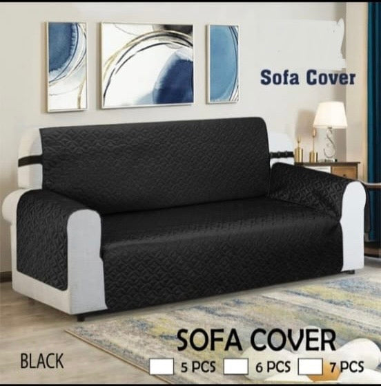 Jersey Quilted Sofa Cover