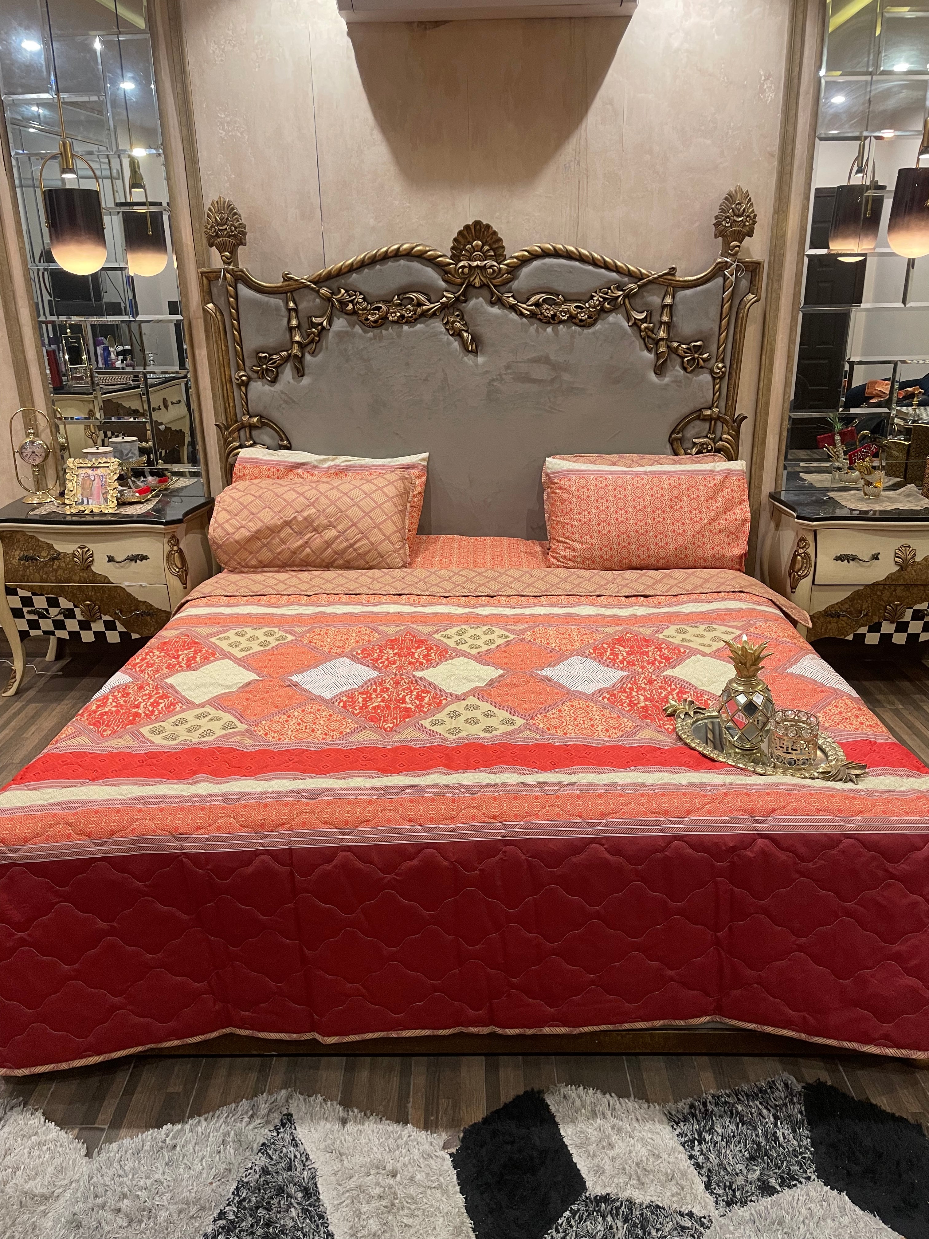 Normal Cotton 6️⃣PC Comforter set