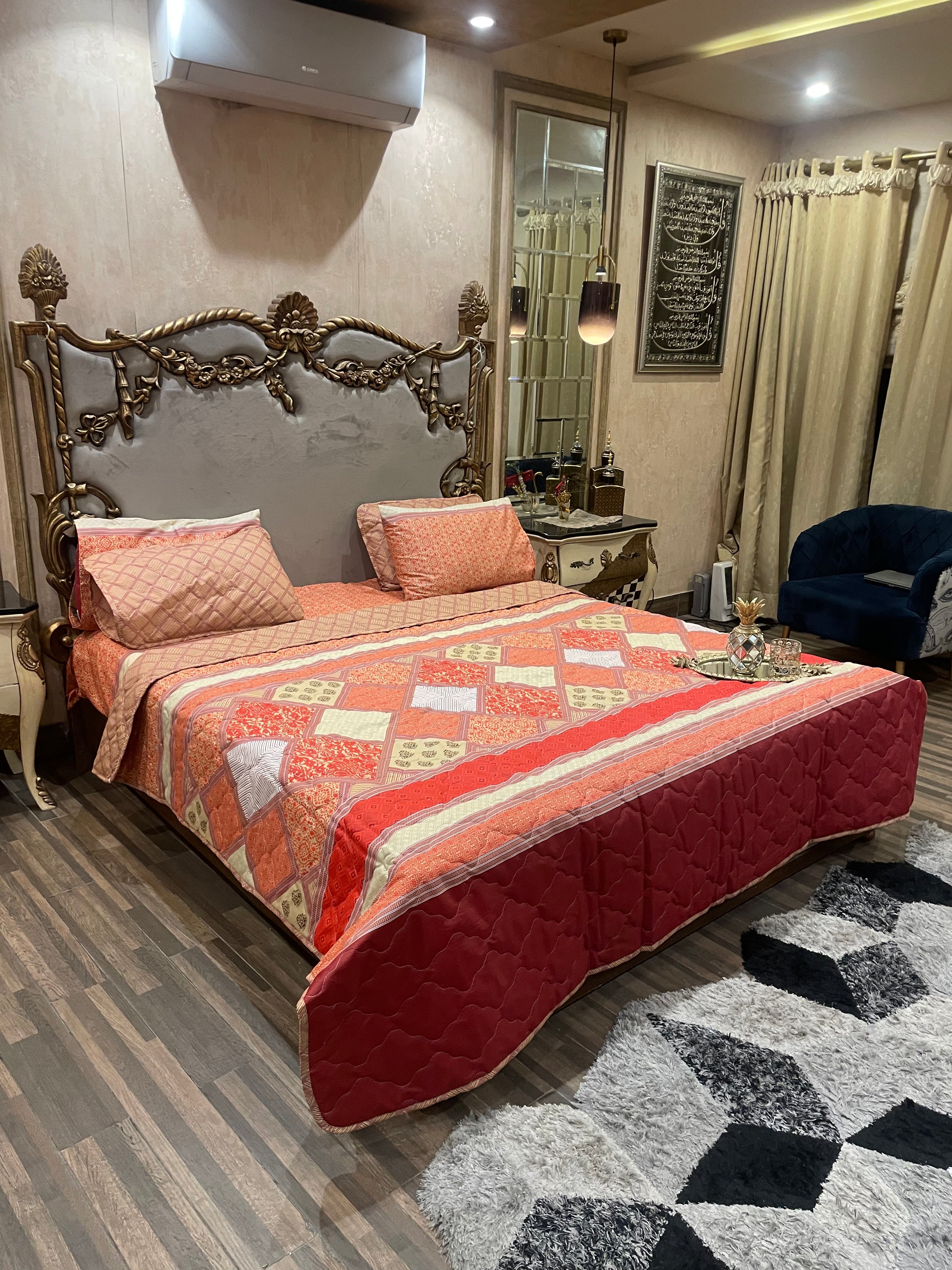 Normal Cotton 6️⃣PC Comforter set