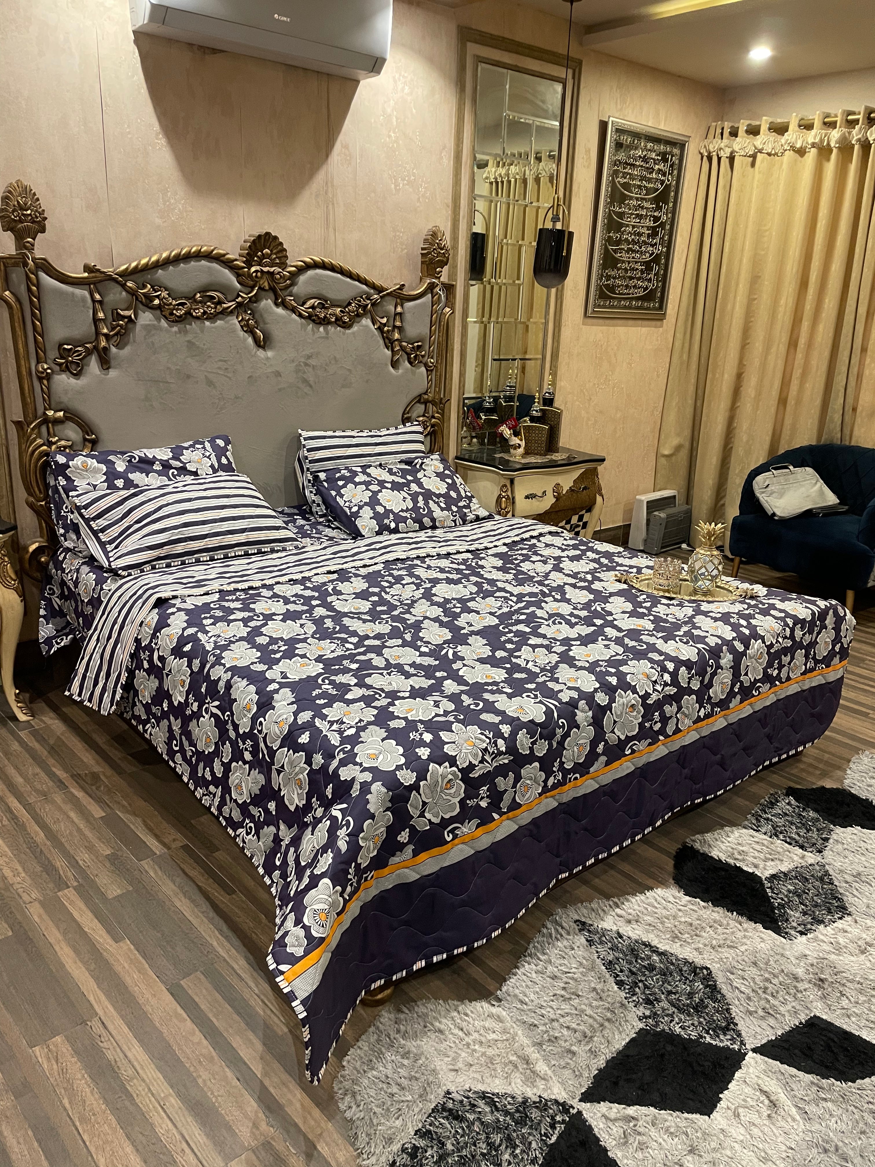 Normal Cotton 6️⃣PC Comforter set