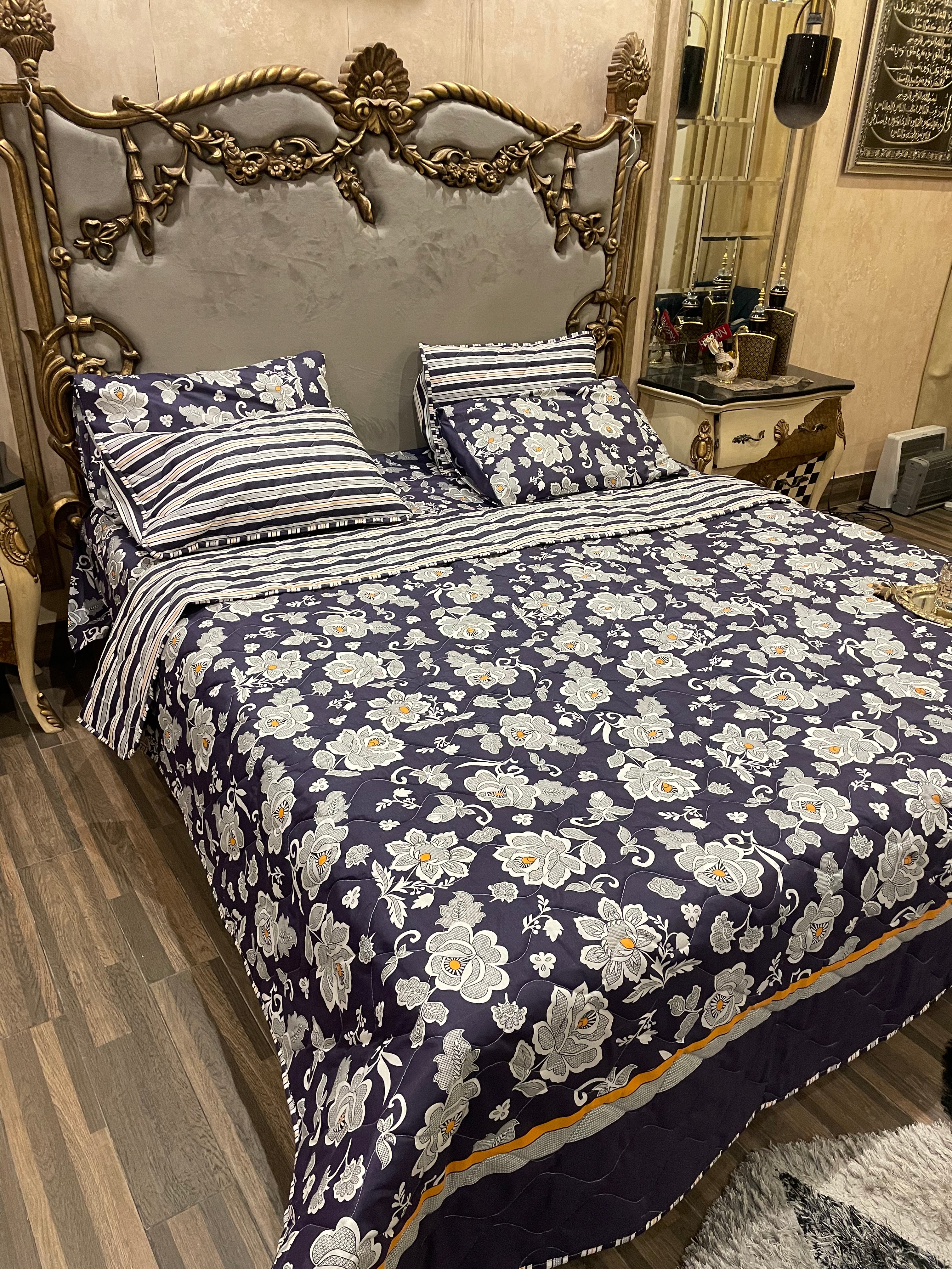 Normal Cotton 6️⃣PC Comforter set