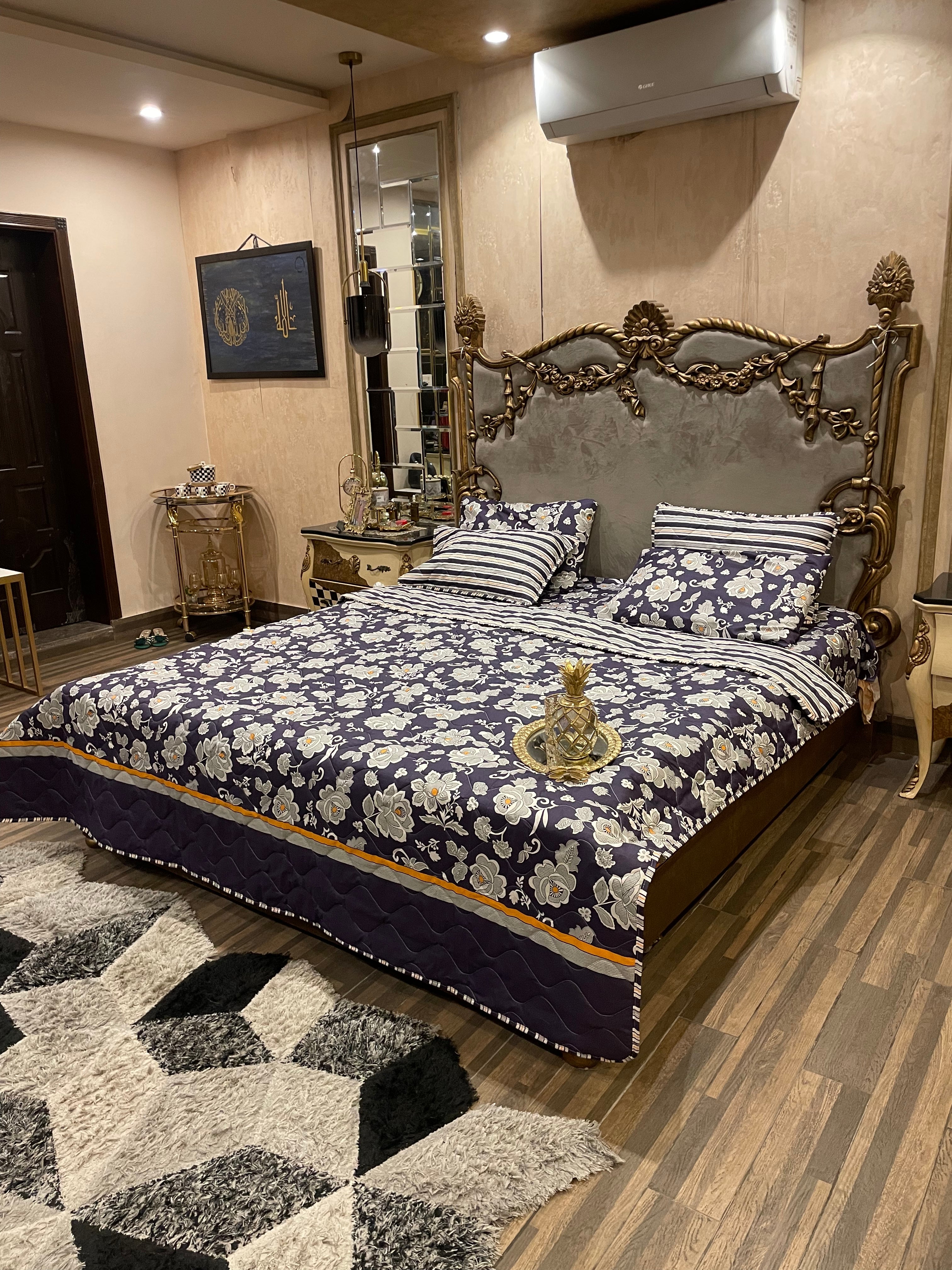 Normal Cotton 6️⃣PC Comforter set